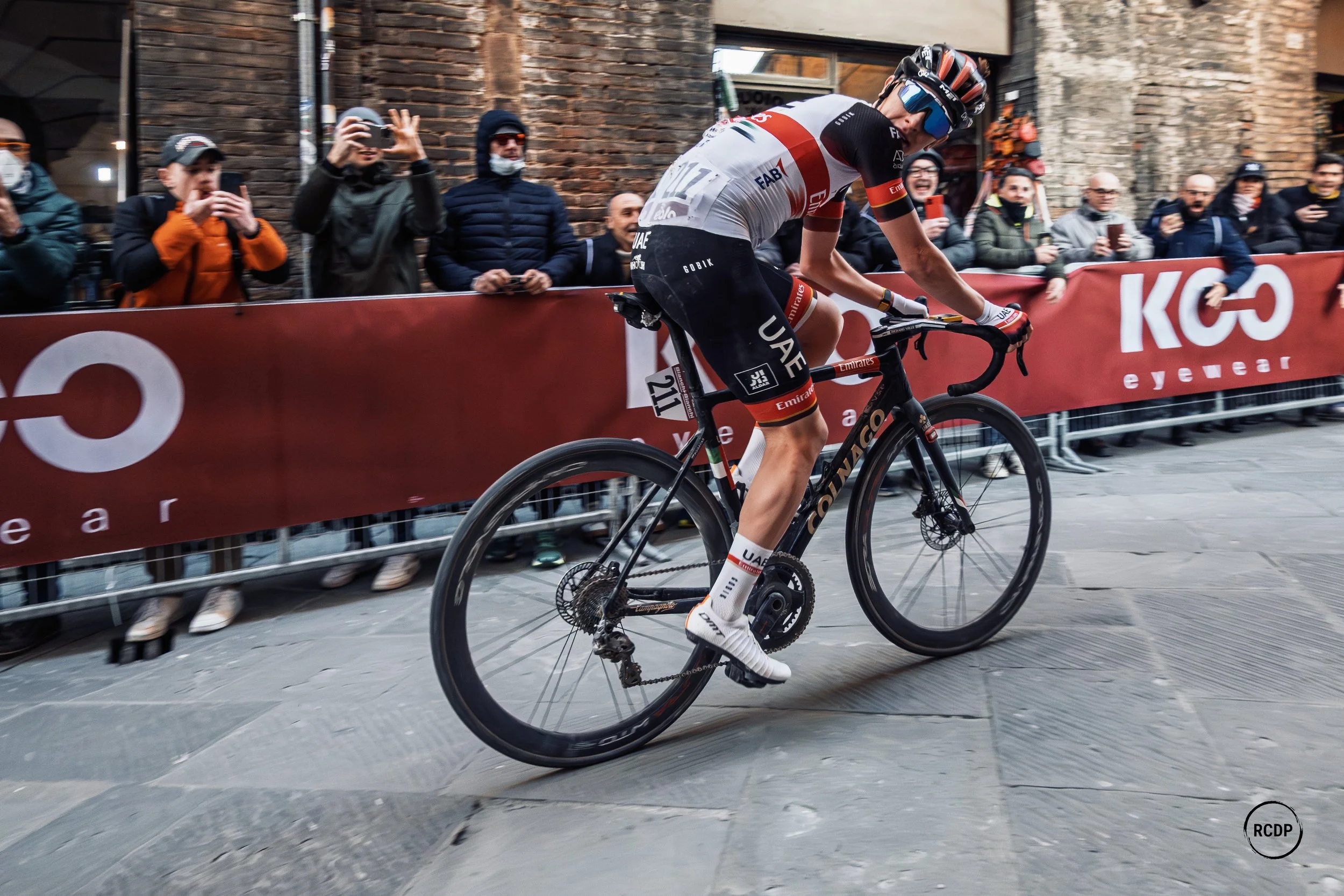 Tadej Pogačar - Strade Bianche 2022 - Sony RX100 M7 (24mm - f/2.8 - 1/400)