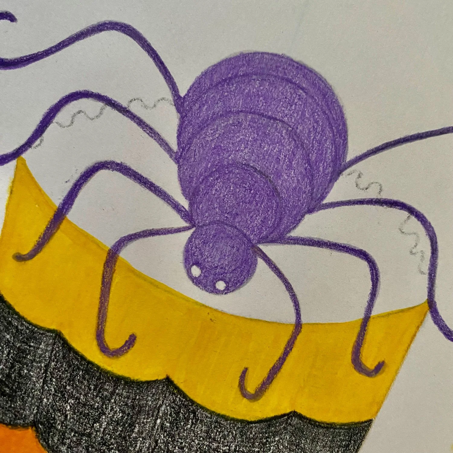 Work in Progress, Halloween Spider Cupcake