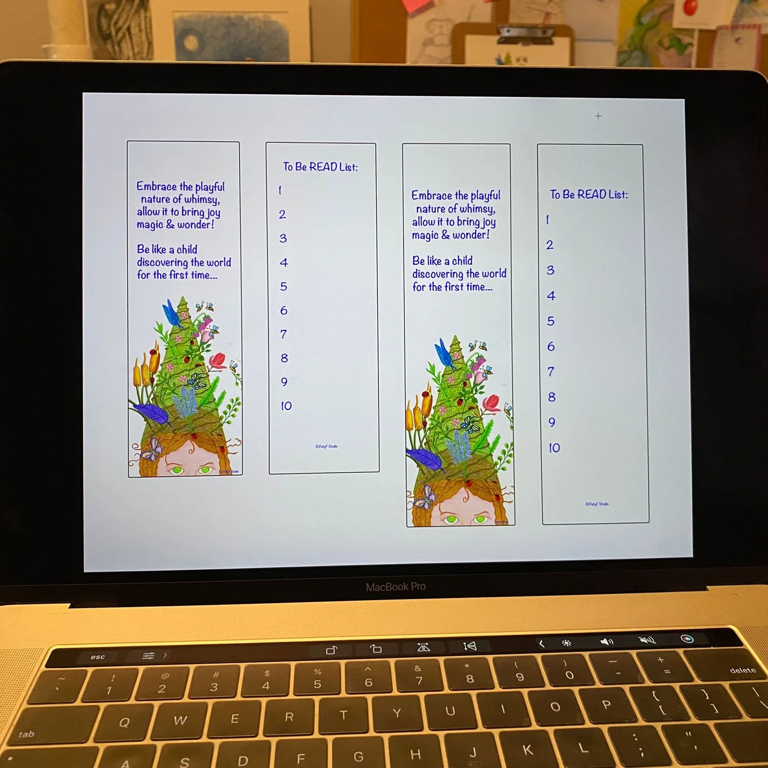 Bookmarks Created for my Patreon Subscribers