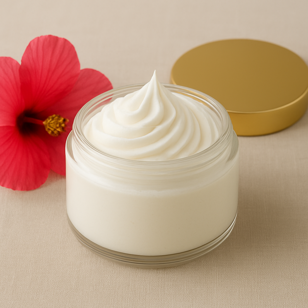 Whipped Cream and Hibiscus Blossom.png