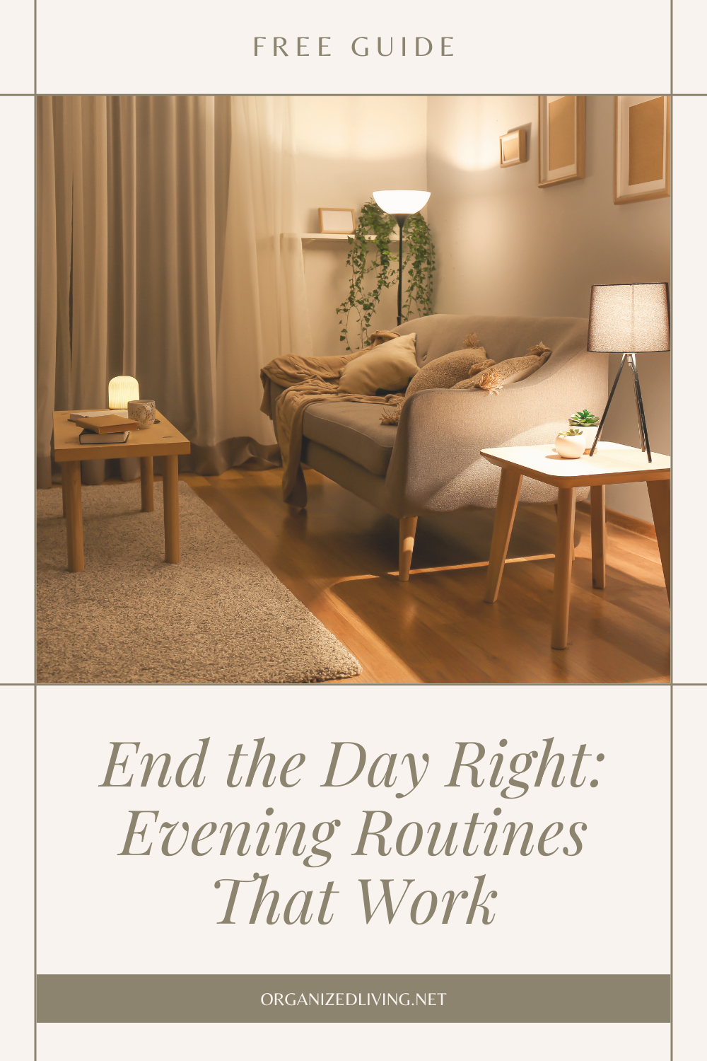 Simple Evening Routines to Prepare Your Home for the Next Day