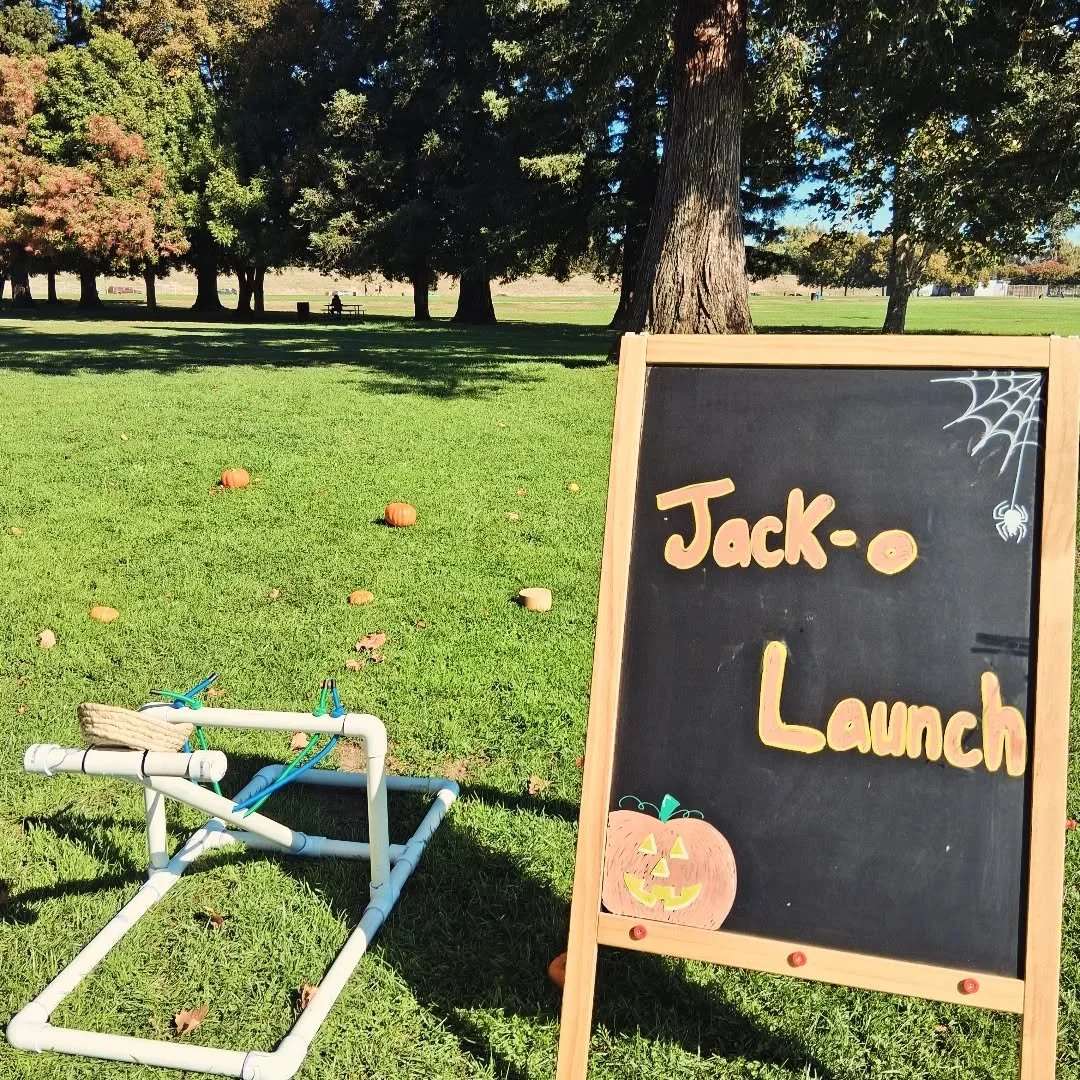 How far can you launch a pumpkin?  Come try it out! 
#brytepark #westsacbestsac #pumpkinlaunch