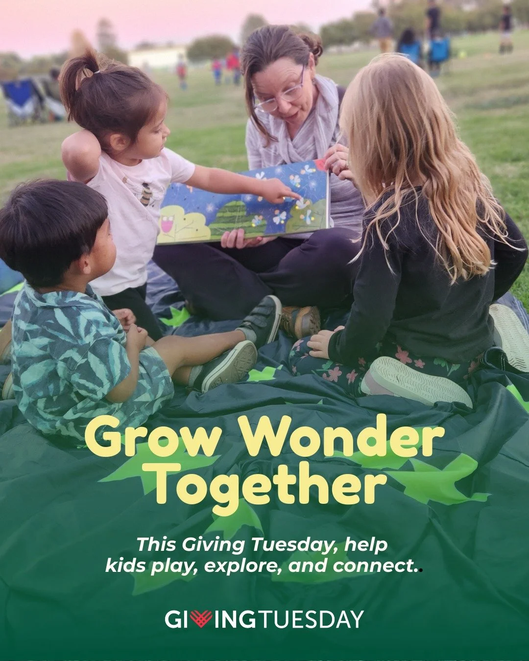 It's here! Giving Tuesday is today!

We know there are many urgent needs in our community, and choosing where to give isn't easy. Families rely on food banks, shelters, and essential service, and those needs are real.

But here's the thing: play matt
