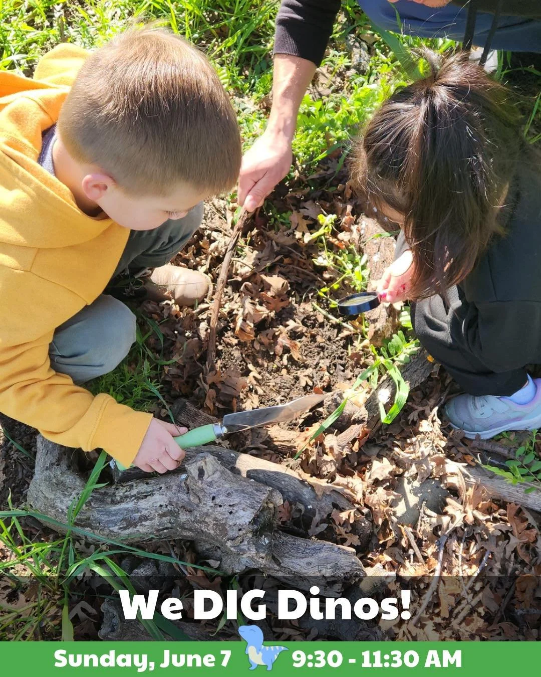 Calling all tiny paleontologists 🦖🔍

Next weekend&rsquo;s Wiggle Worms is dinosaur themed and we are VERY excited about this one!🌋✨

We&rsquo;ll be digging for dinosaurs, making fossil imprints, hunting for hidden dinos around the park, and finish