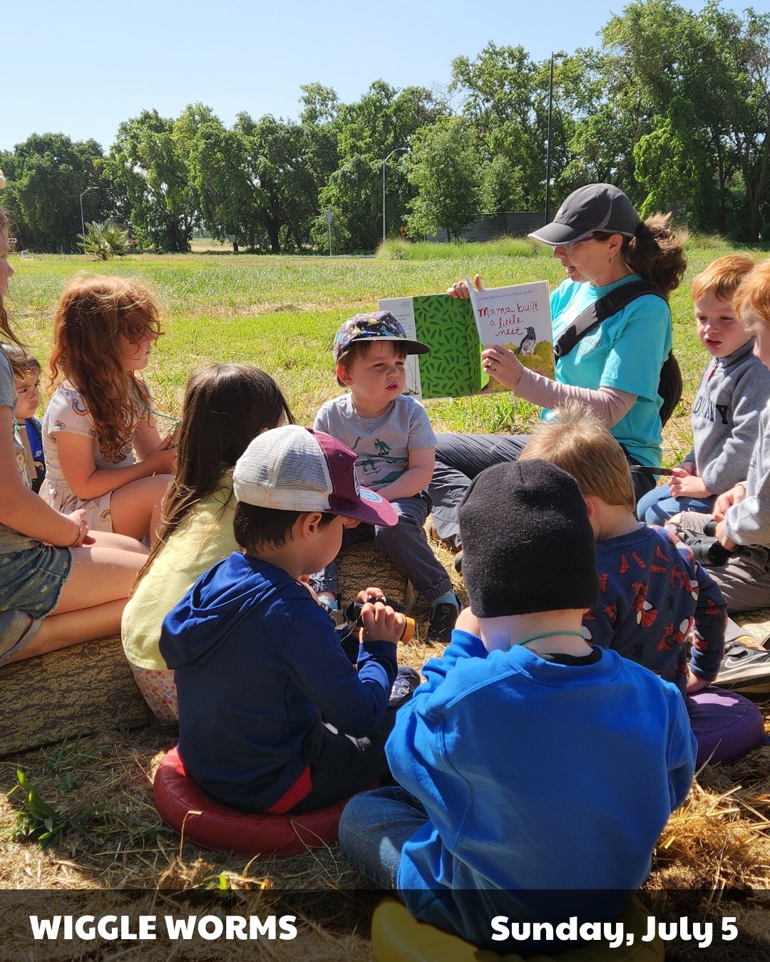 🏕️ Camping fun... no packing required! 🎣🔥

Next weekend, we're turning Wiggle Worms into a little camper's paradise for a morning of imagination, exploration, and outdoor play!

Kids can cast a line at our pretend fishing spot, build tents, gather