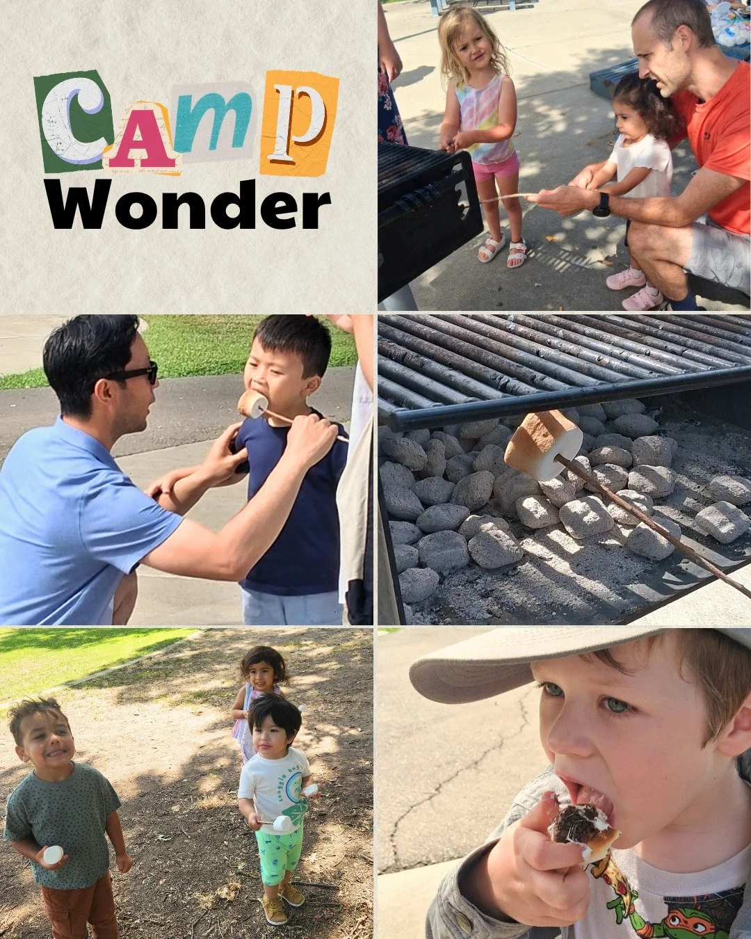 🏕️ Welcome to Camp Wonder! 🔥

Yesterday, Wiggle Worms transformed into Camp Wonder for a morning full of imagination, exploration, and outdoor play.

Our little campers built forts, cast fishing lines, and gathered around the "campfire" t
