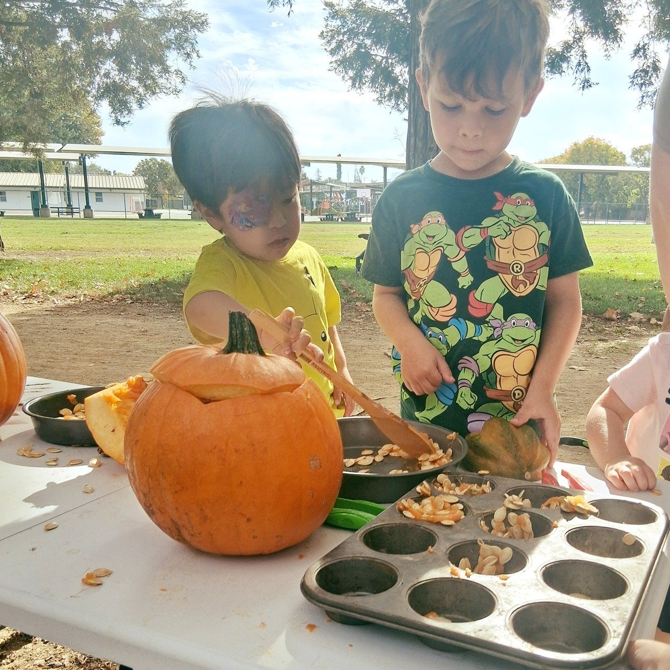 🎃 Pumpkin fun at Wiggle Worms tomorrow! 🍂

Little hands, big discoveries, and Fall fun! We're bringing out the pumpkins for a morning of scooping, exploring, creating, and playing together.

Join us for a morning of unstructured nature play, where 