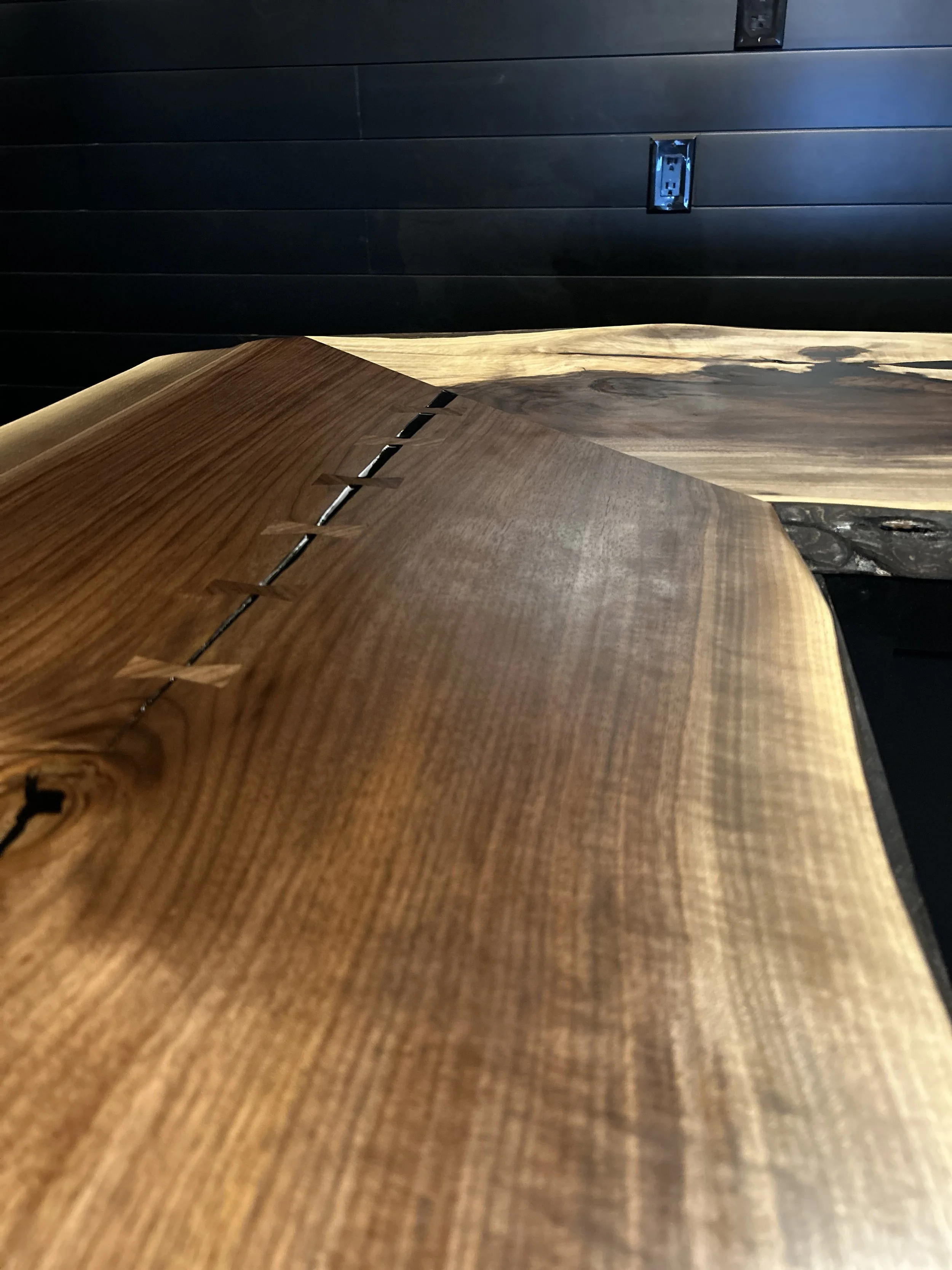 All natural food safe finish on the bars!