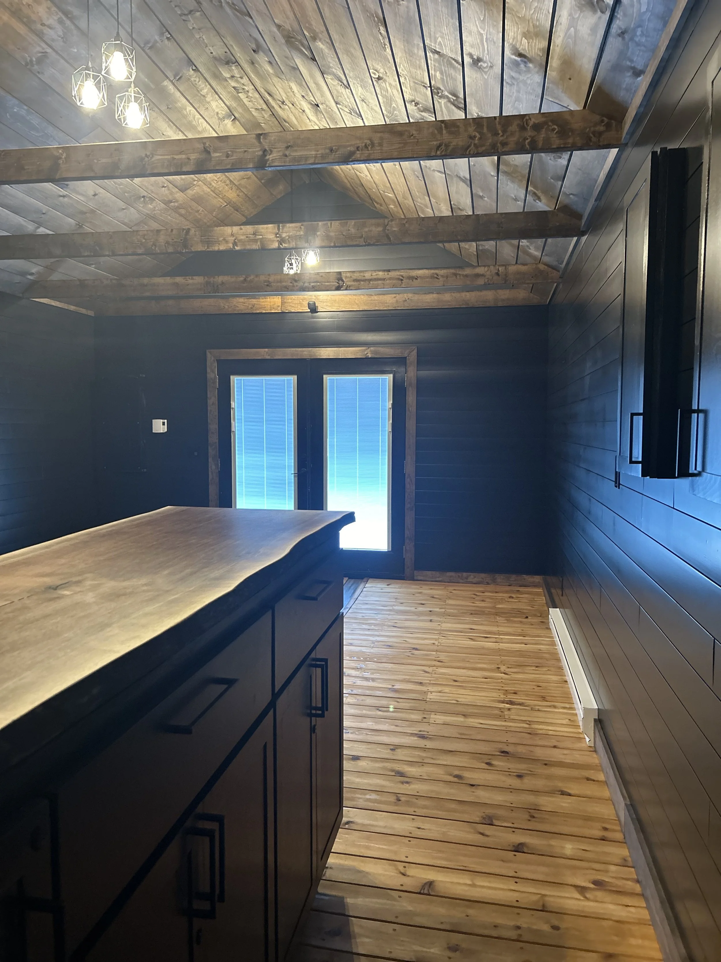 Blink security system and cabinet lighting