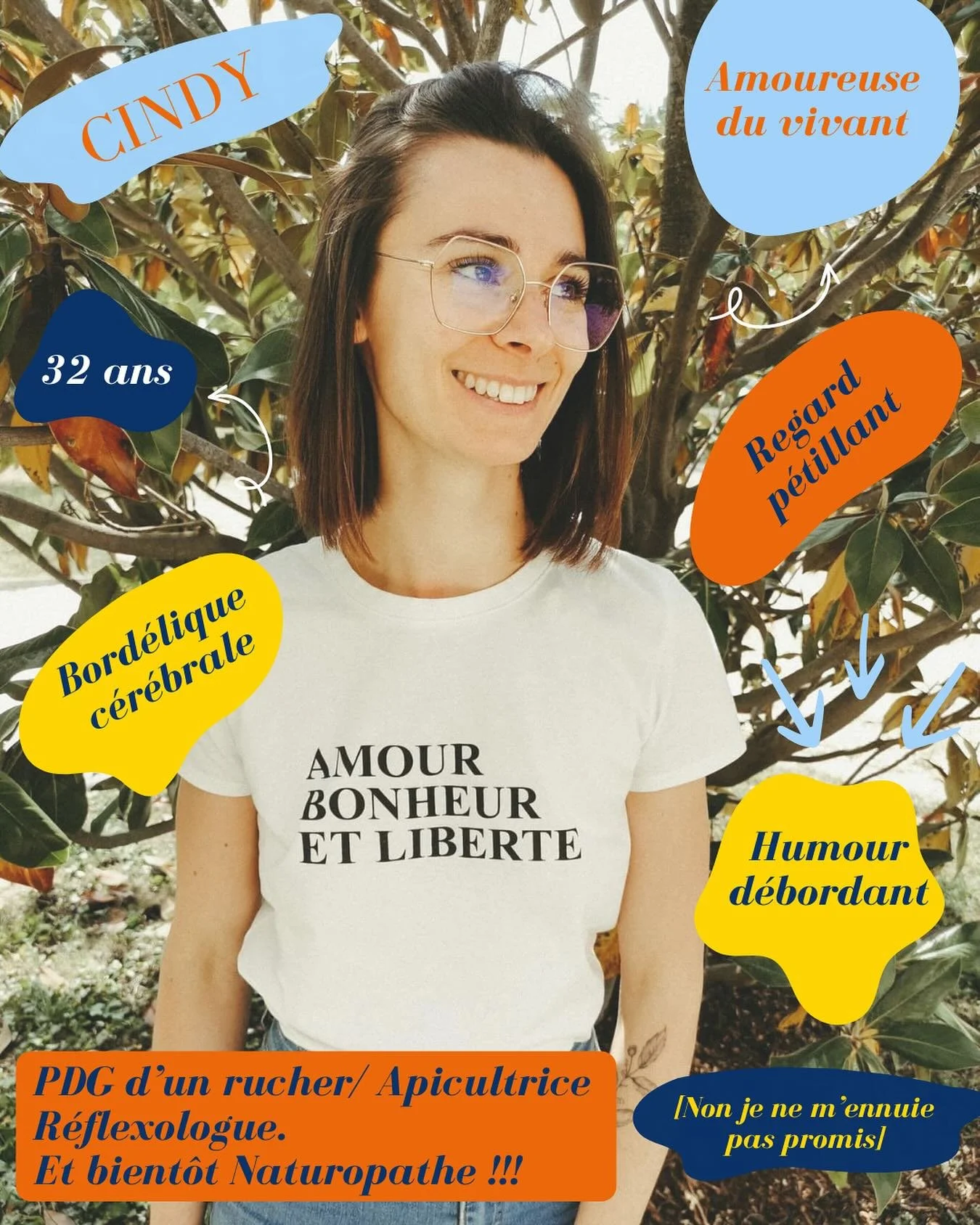 Tout simplement moi en quelques mots  #identit&eacute; #pr&eacute;sentation #reflexologue #naturopathe #apicultrice #entrepreneuse #bonjour #nimes #gard