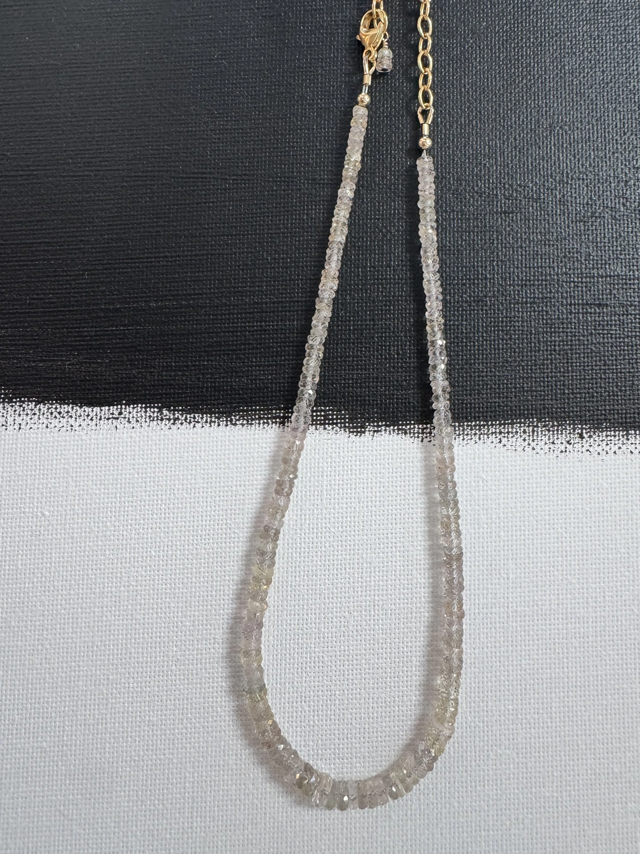 Graduated Natural Sapphire Necklace