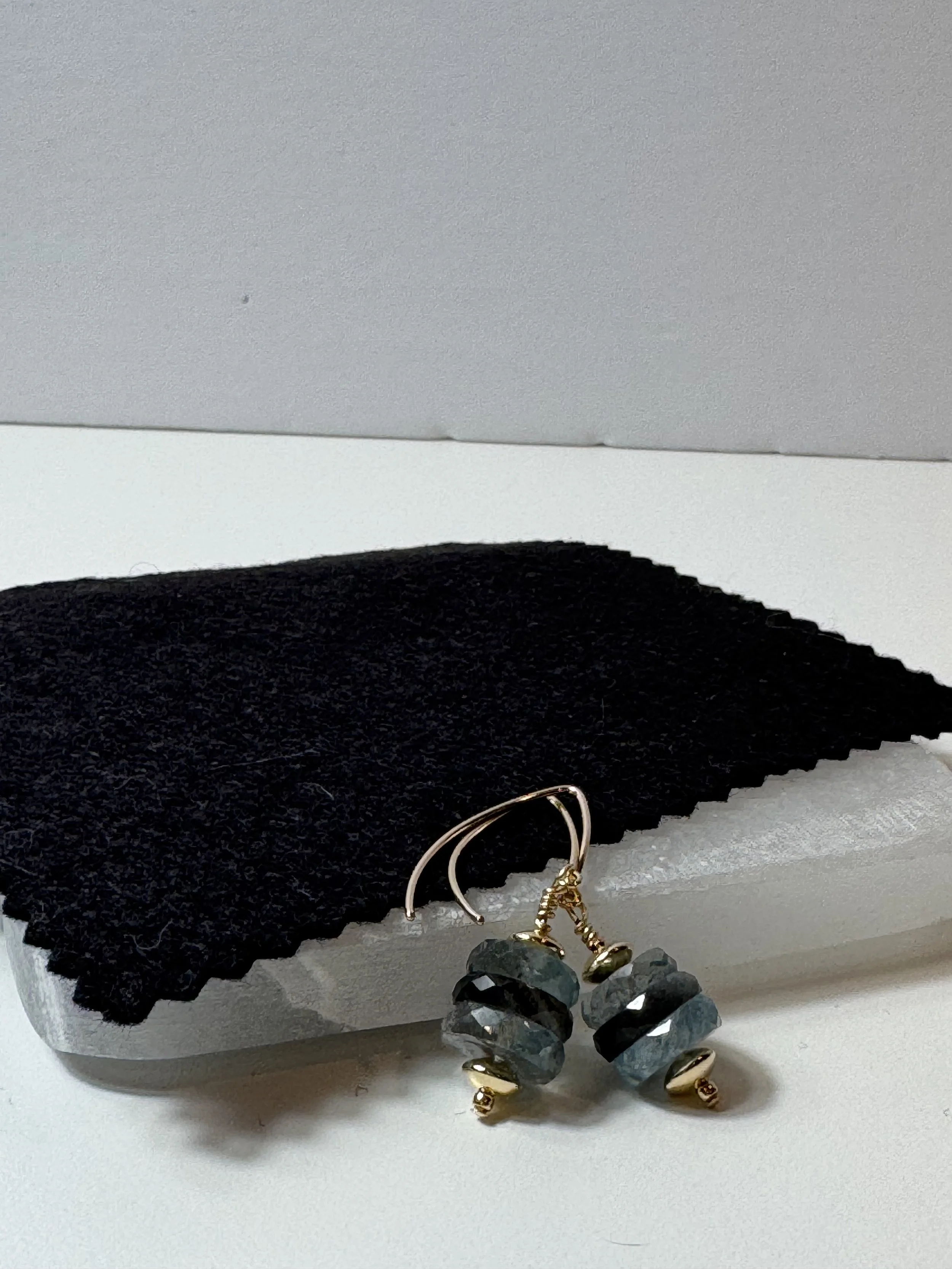 Chunky Aquamarine Earrings