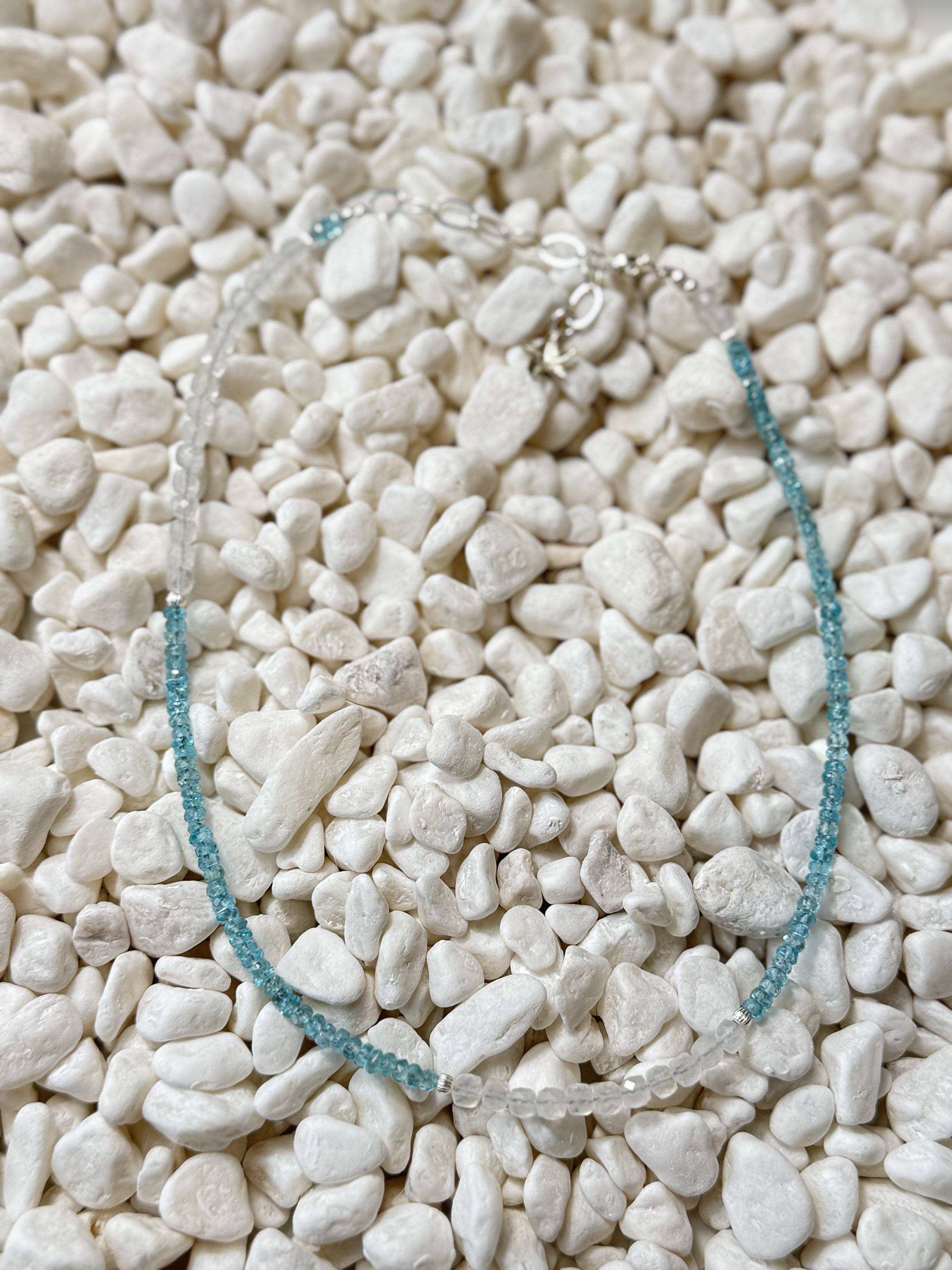 Moonstone & Apatite Necklace