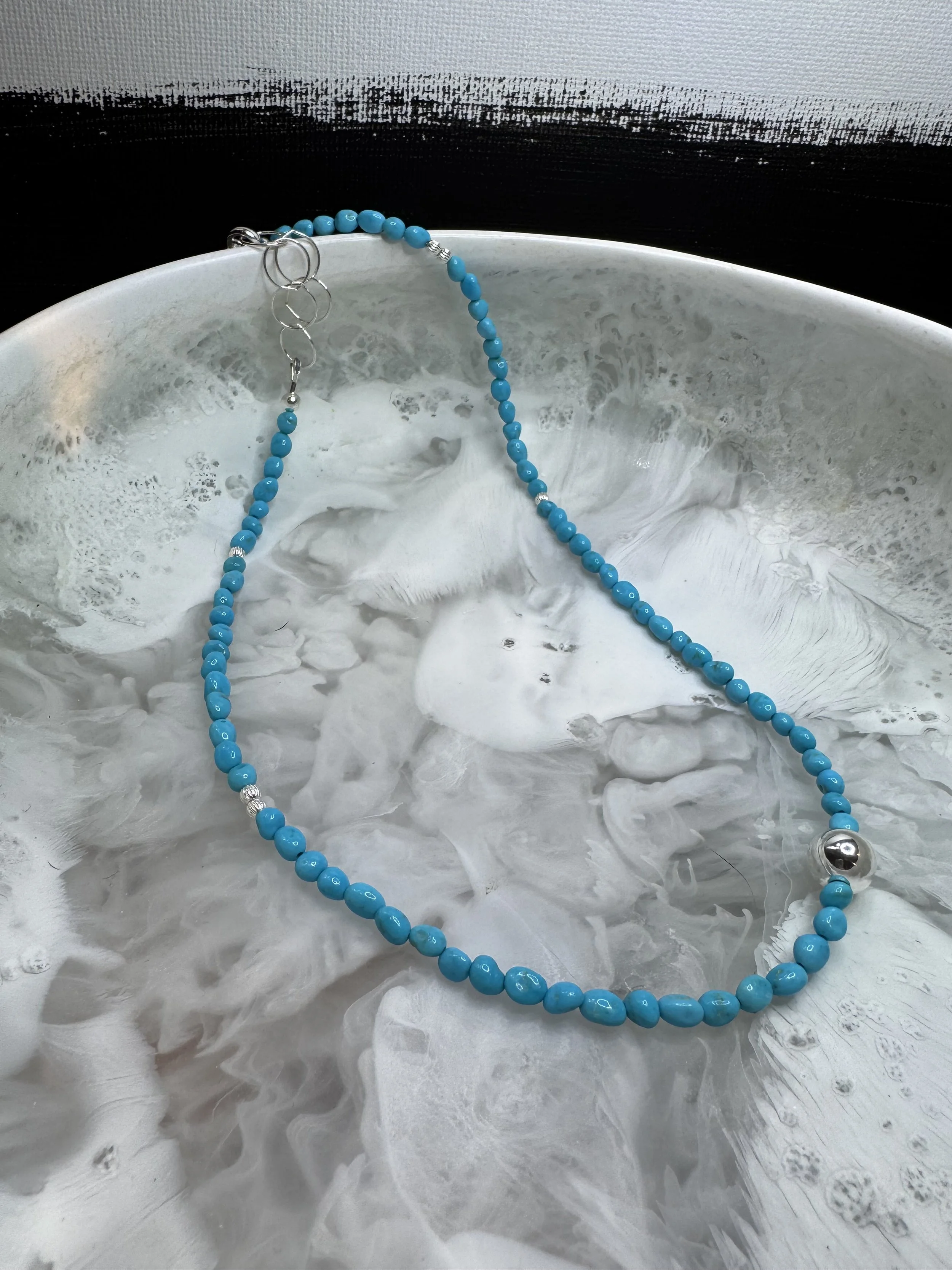 Sleeping Beauty Turquoise Necklace