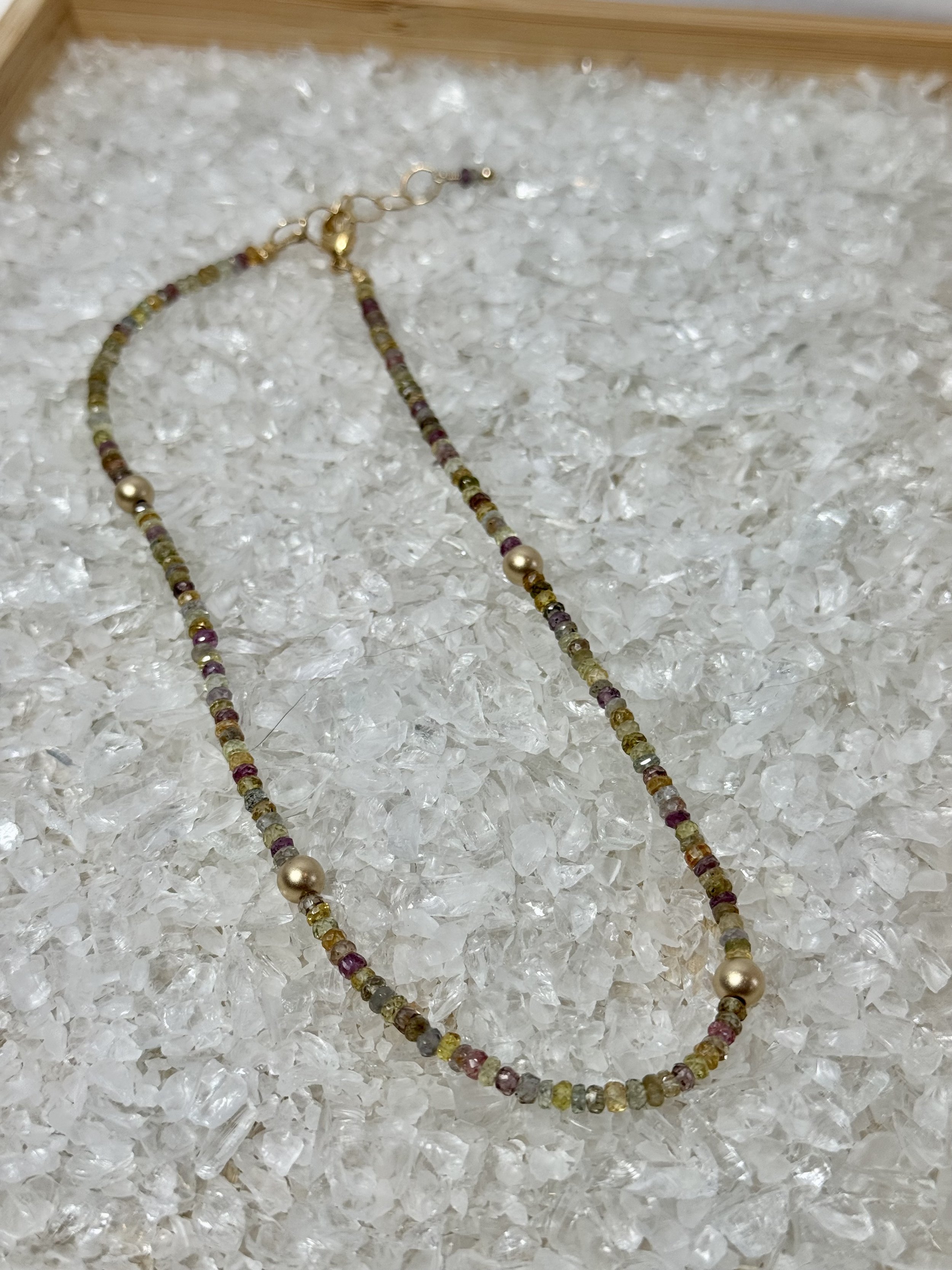 Multi Sapphire Necklace