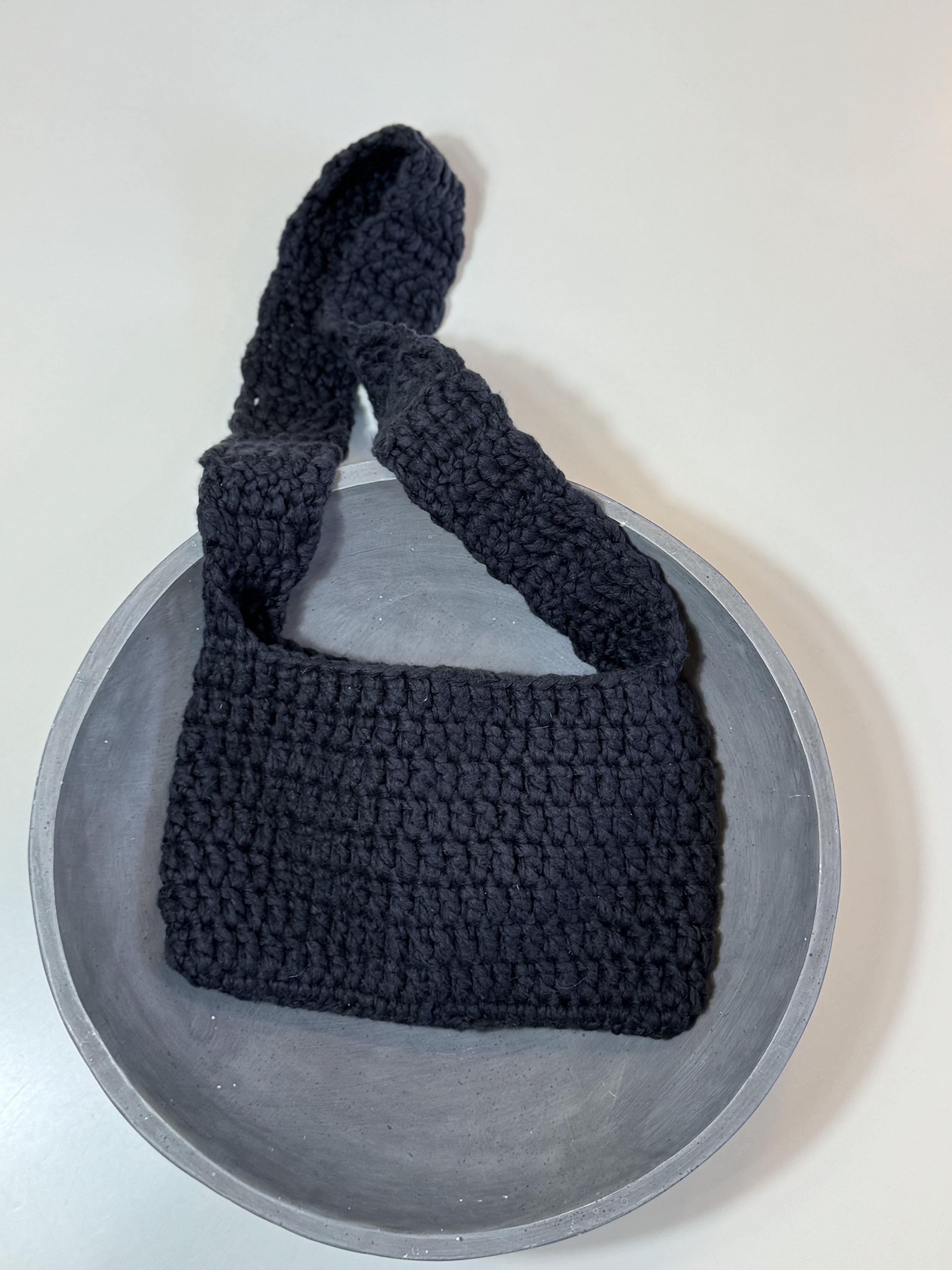 Small Bulky Crochet Bag