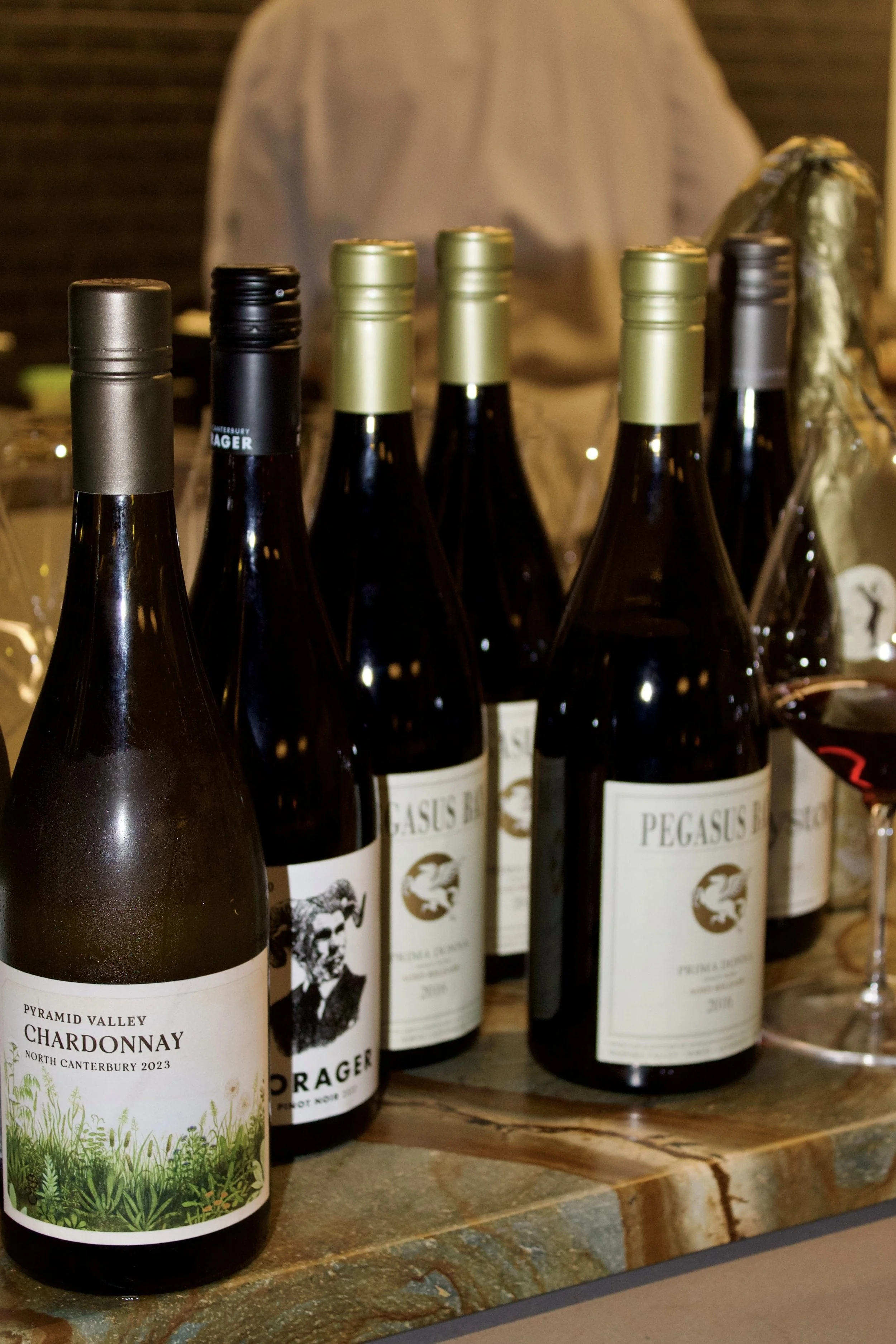 Private dinner party and wine tasting event Christchurch content creation and Otago
