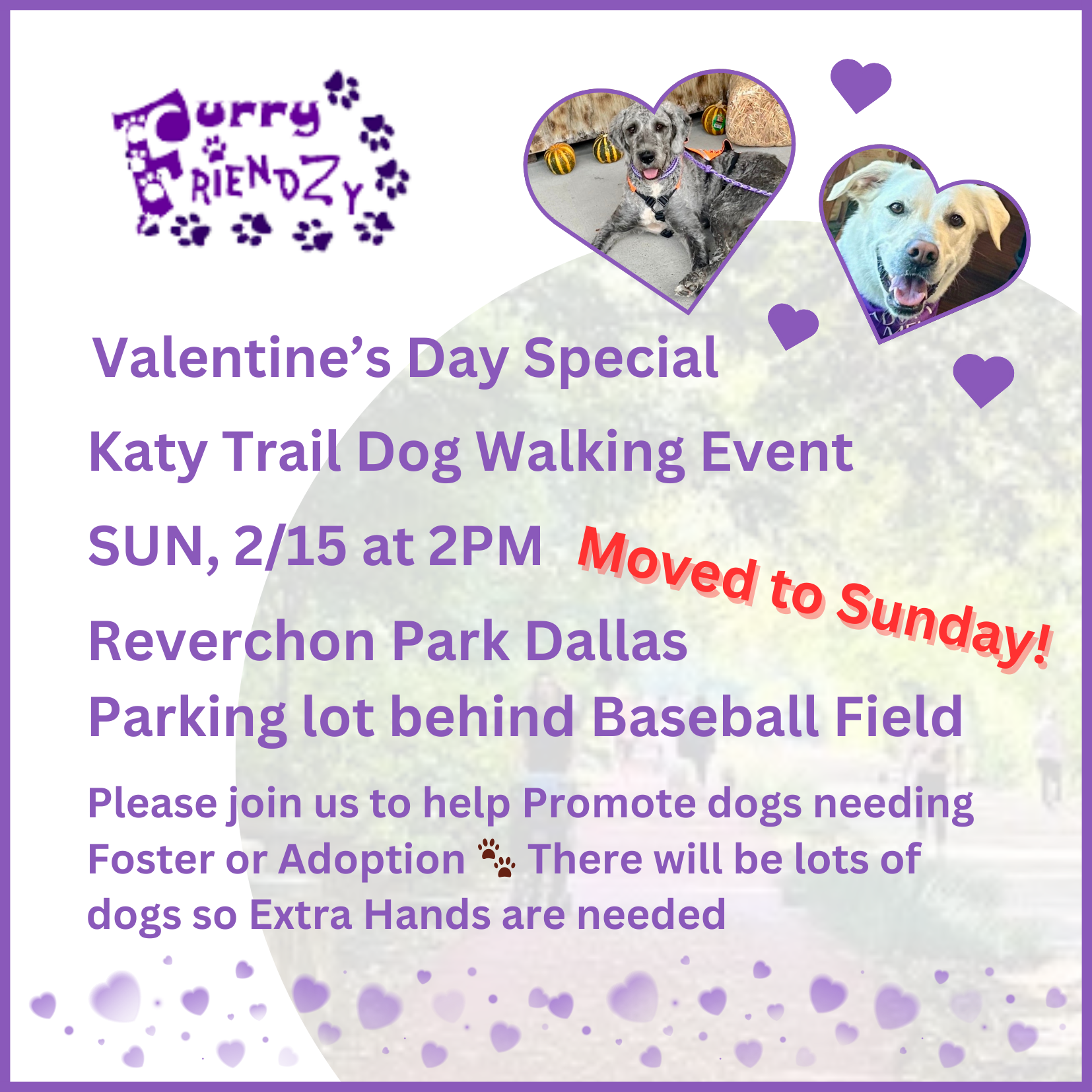 Katy Trail Walk on Valentine’s 