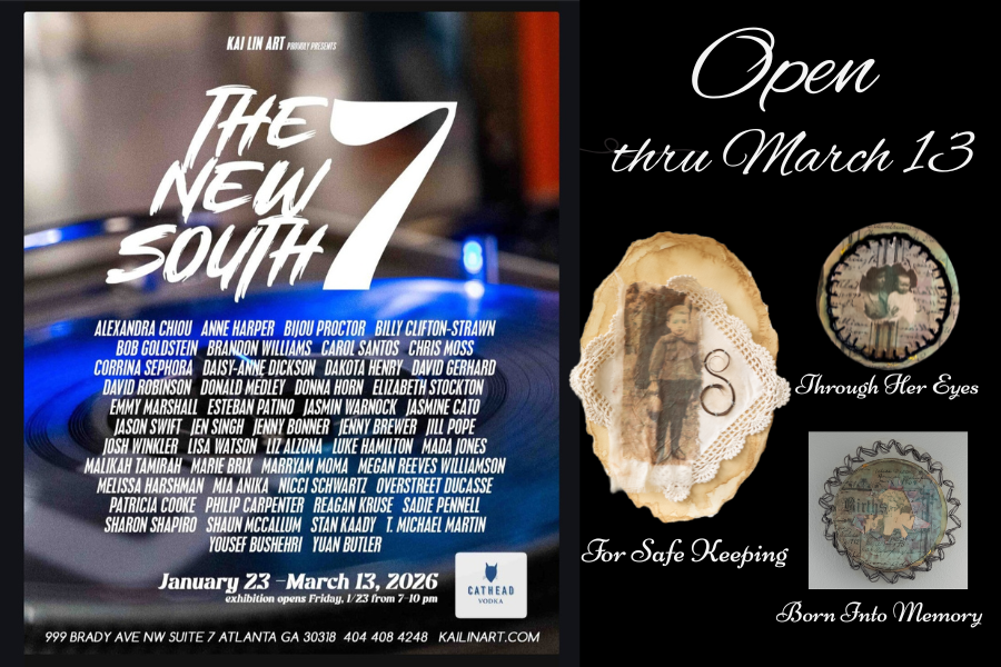  Selection of works  
The New South 7 
Kai Lin Art 
Atlanta, GA  