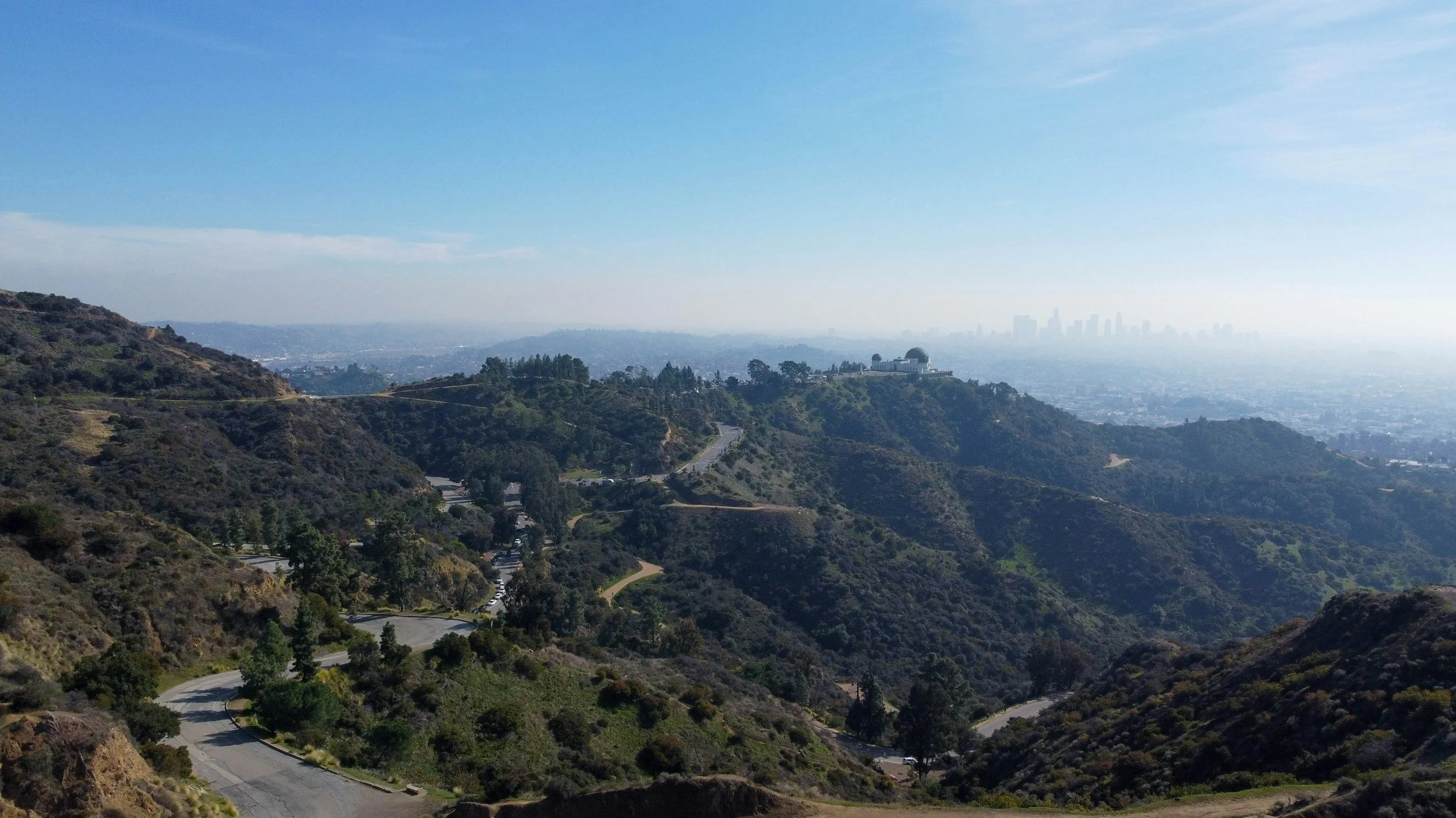 green hills la blue sky