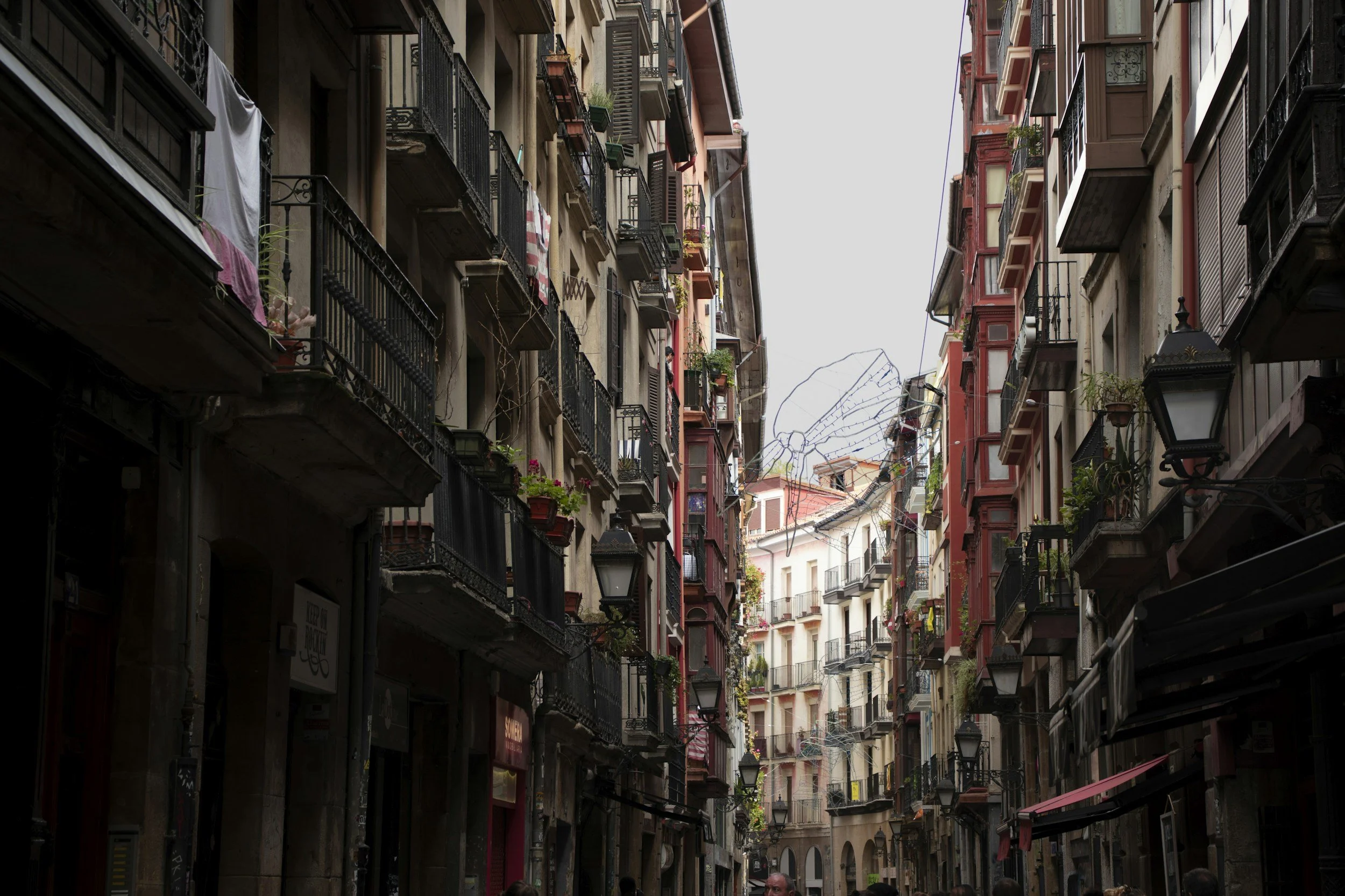 narrow spanish streets