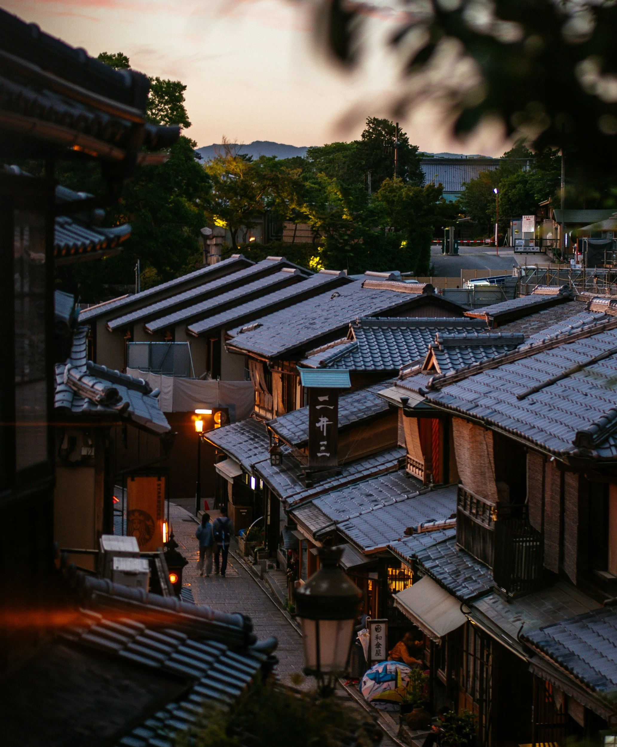 kyoto sunset