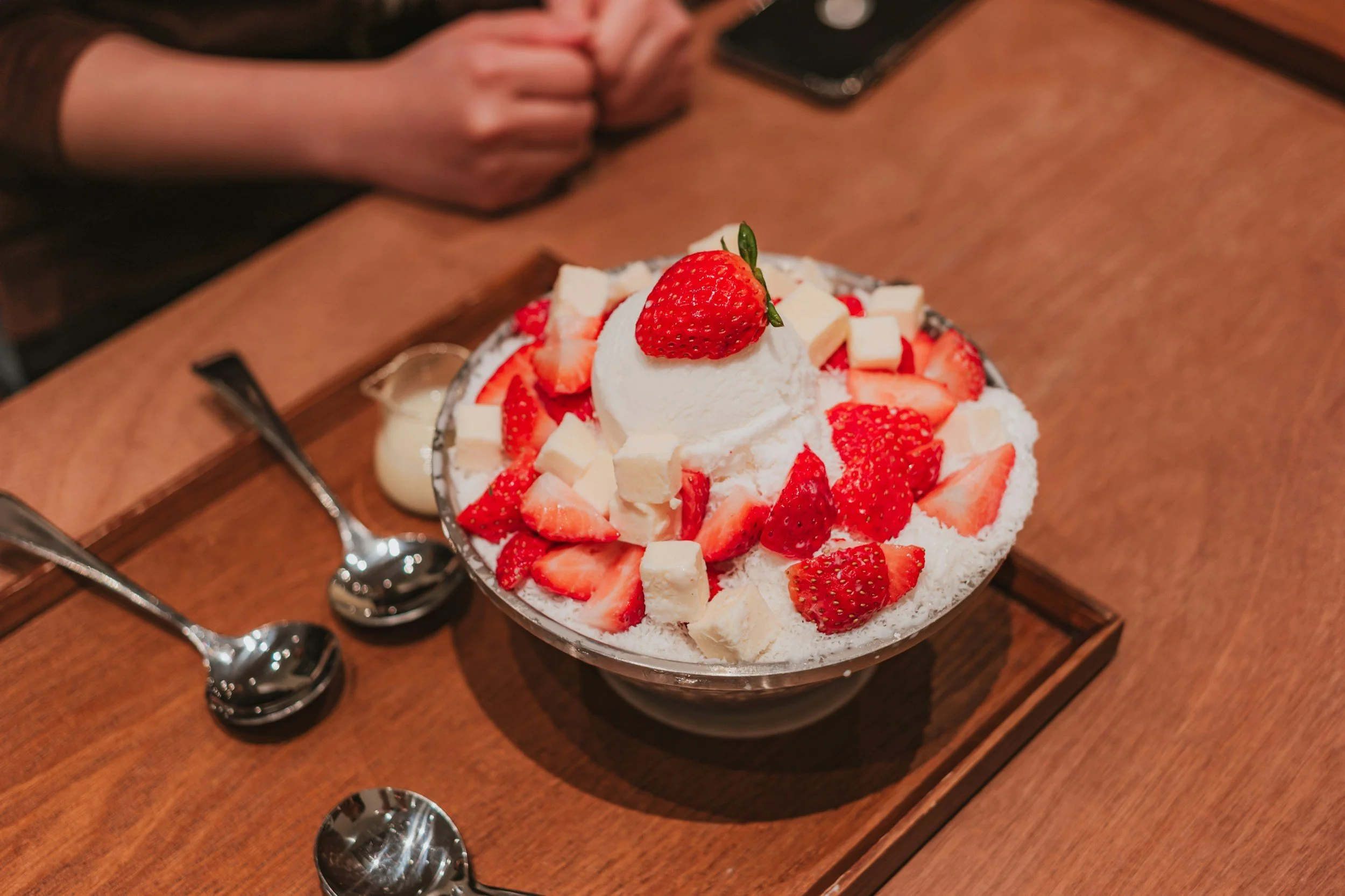 bingsu shaved ice cream