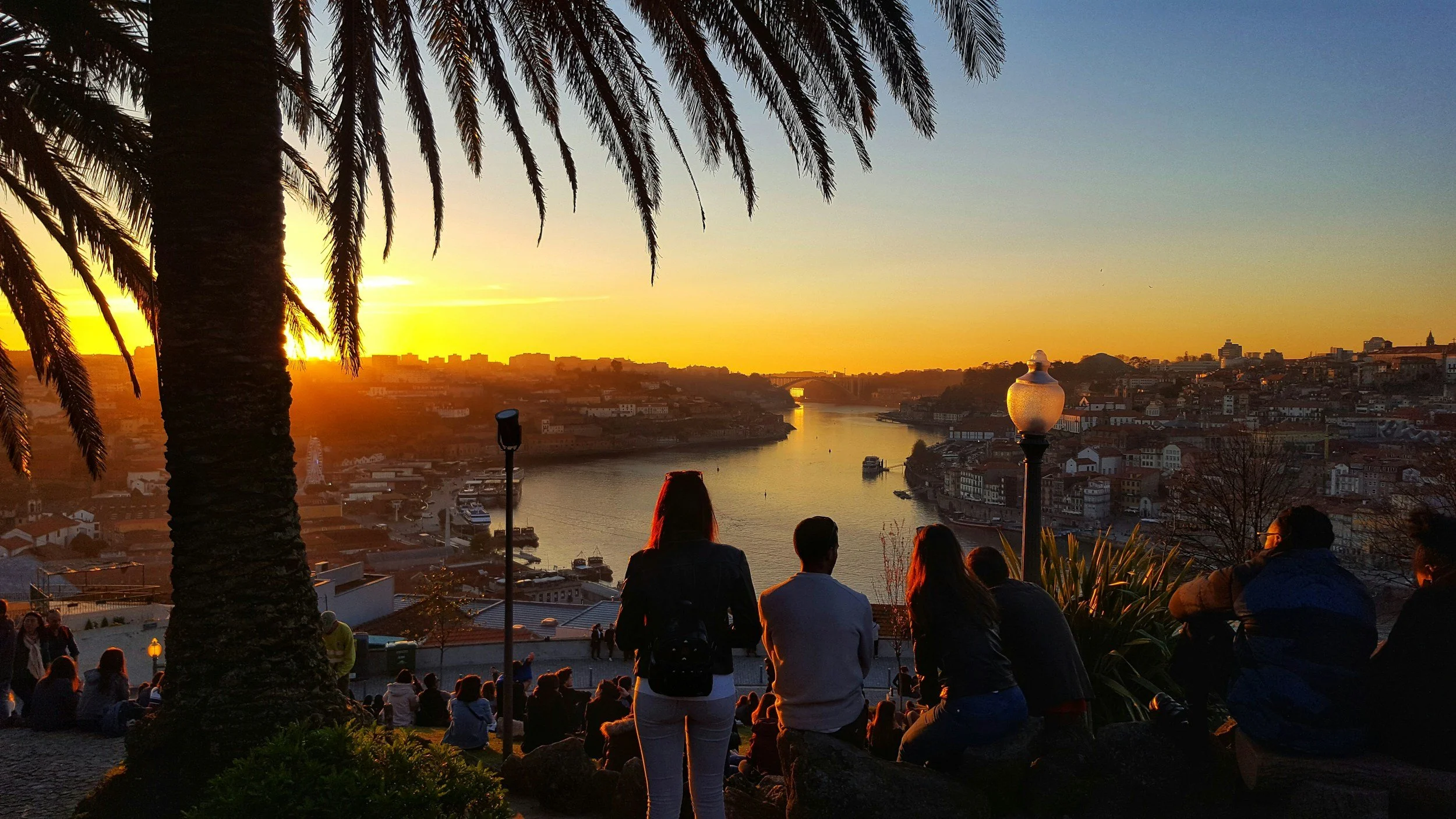 porto viewpoints sunset