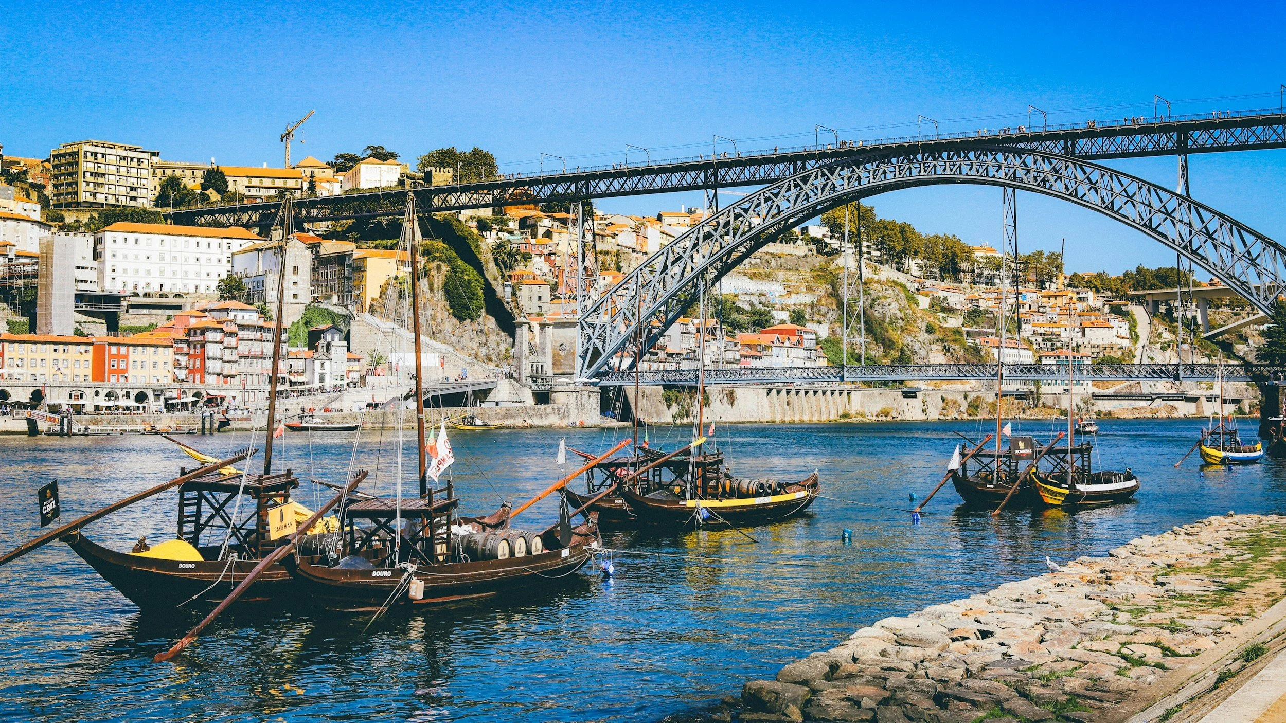 porto boats river