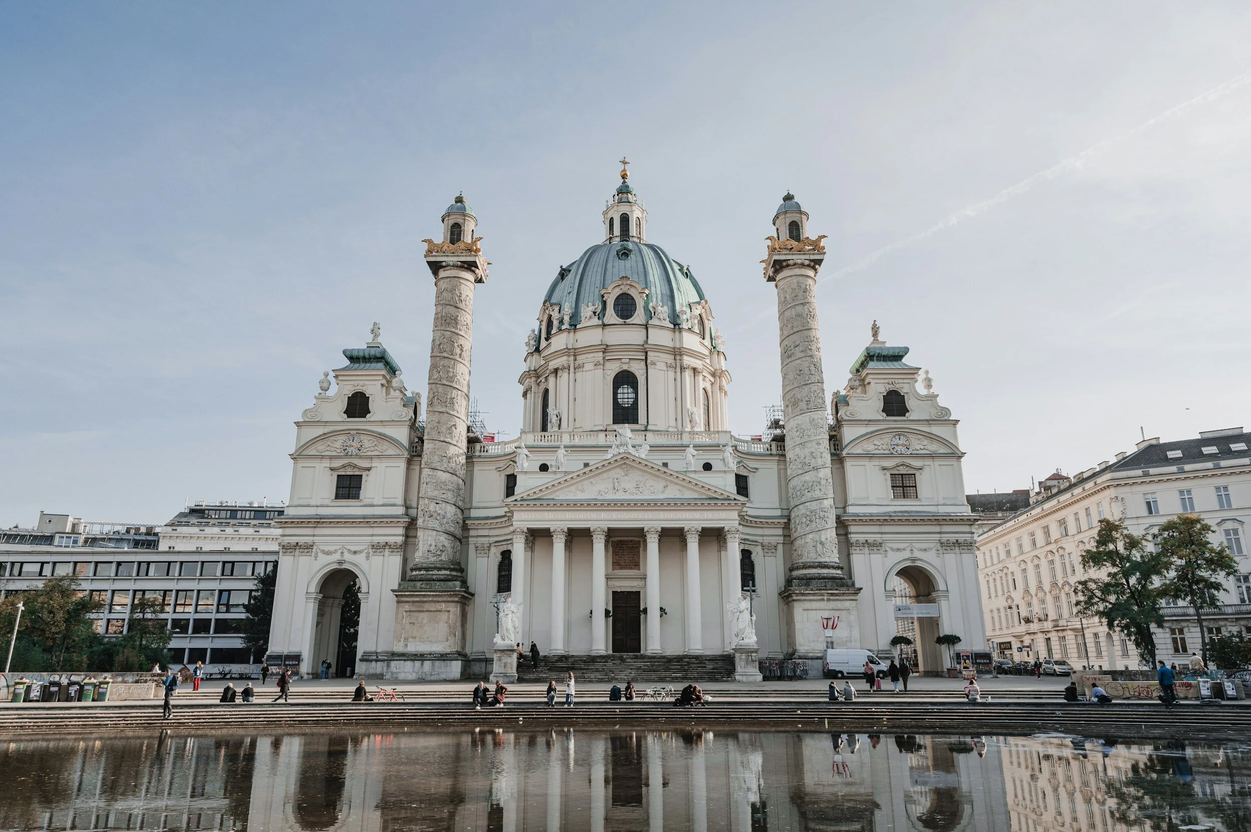 large white church vienna