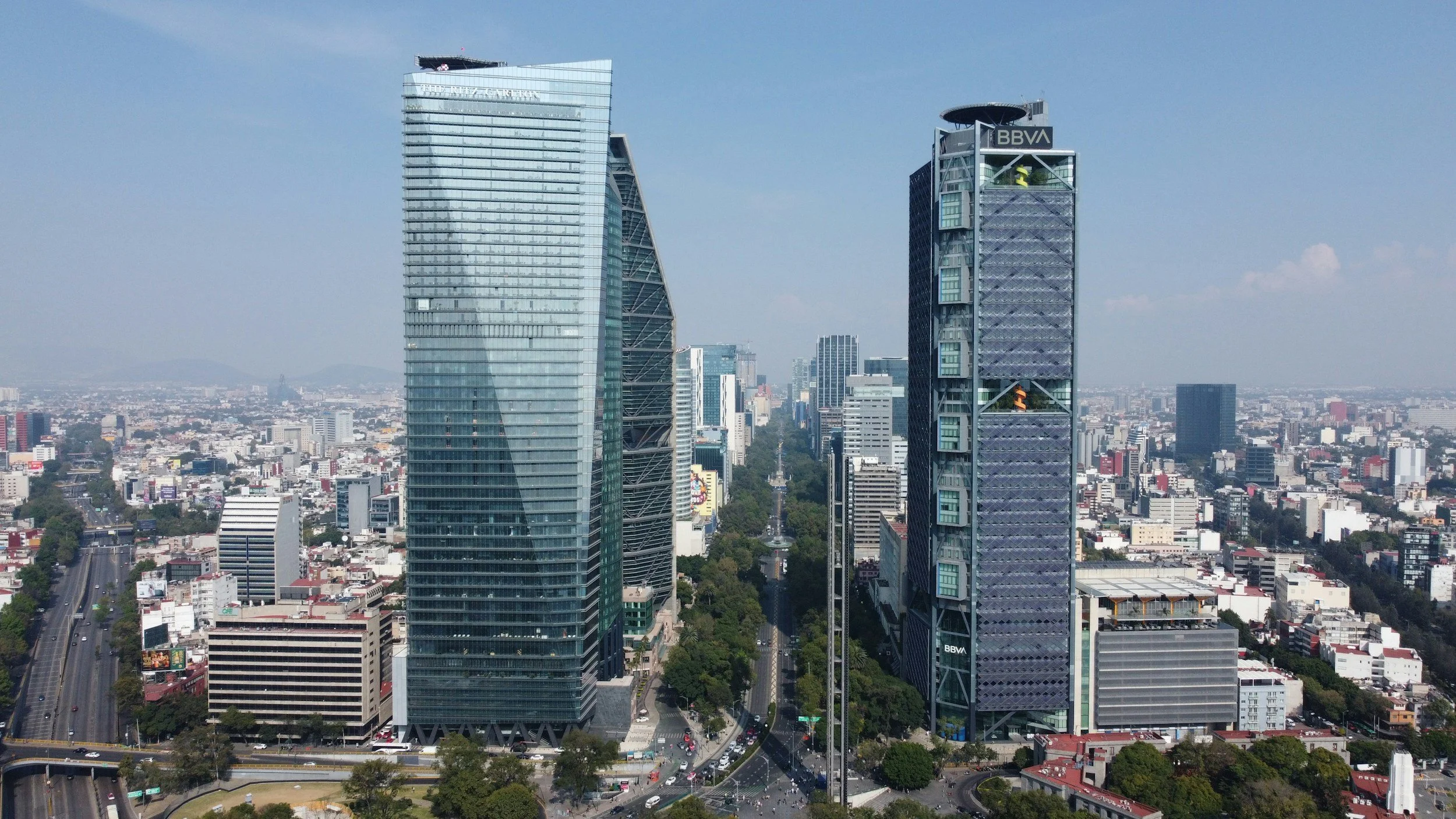 mexico city skyline daytime
