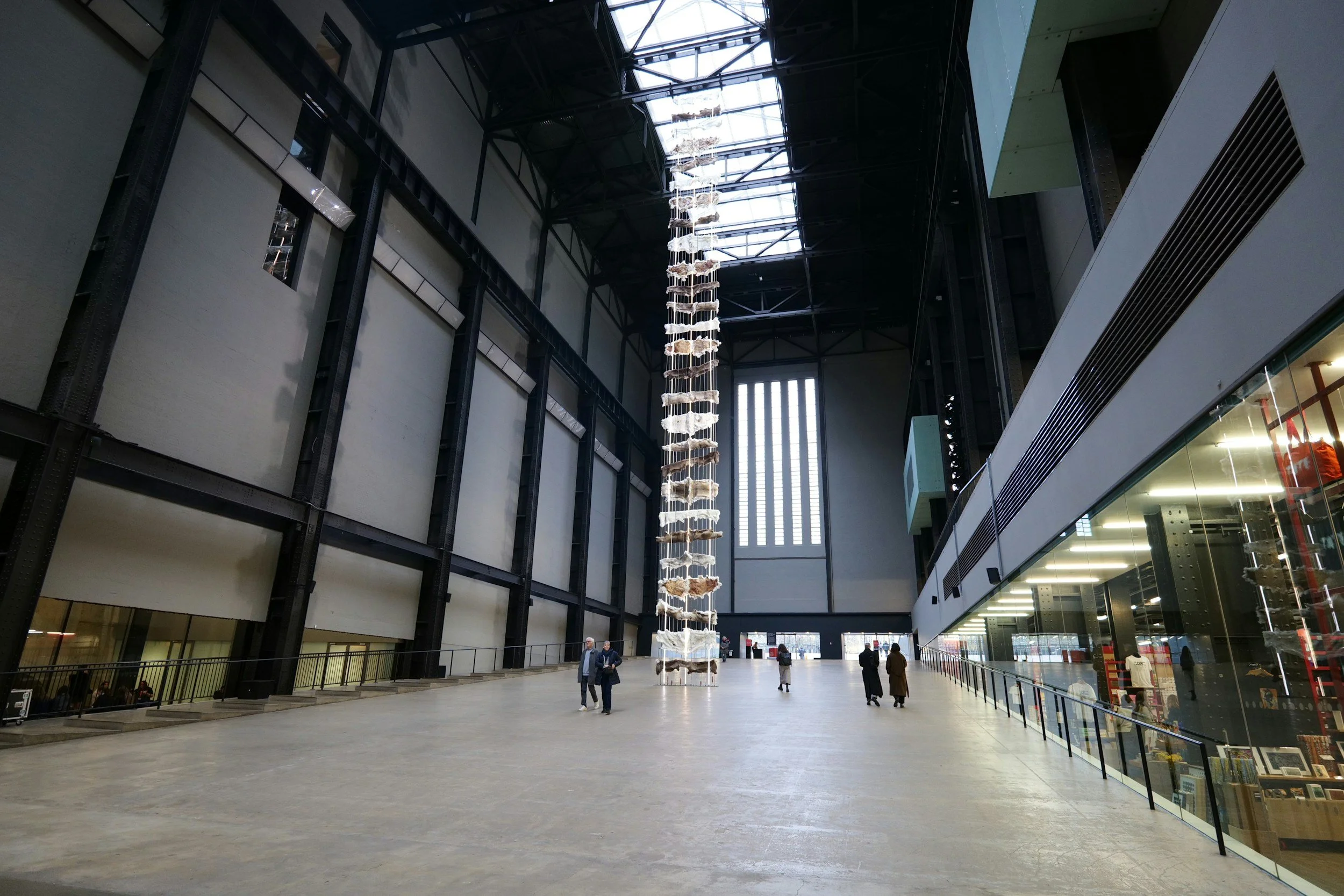 large hall in art gallery london