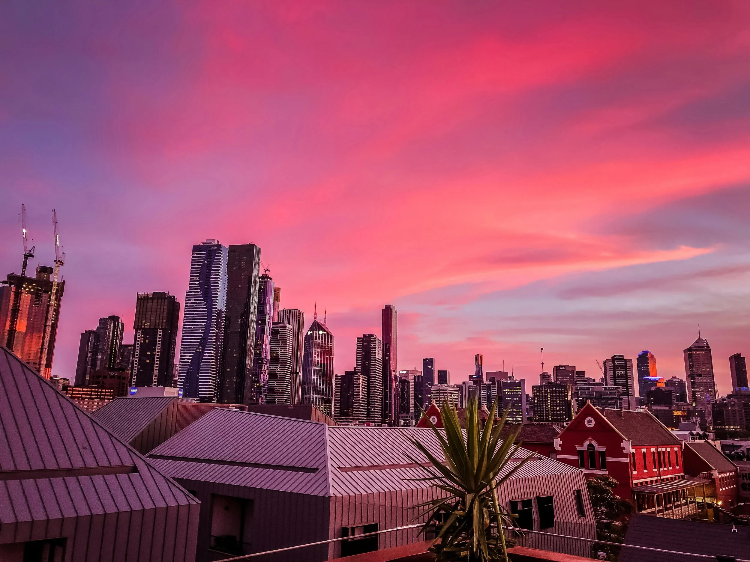 melbourne sunset
