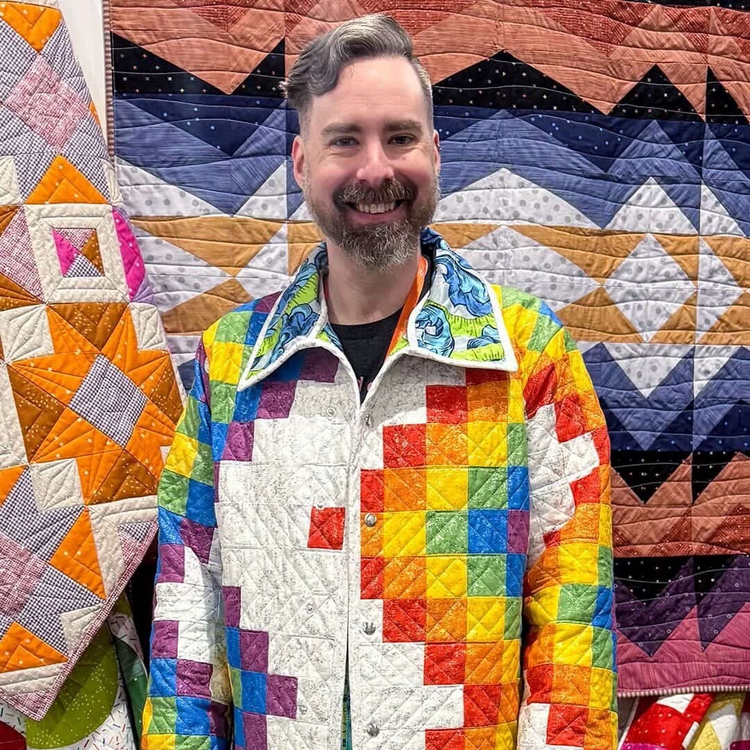 Hi, I&rsquo;m Ian, the face behind Off Kilter Crafter, and I&rsquo;m so excited to be taking part of #igquiltfest2026.

I&rsquo;m a quilter who believes more is more when it comes to color. If it&rsquo;s bright, rainbow, or a little bit Halloween, I&