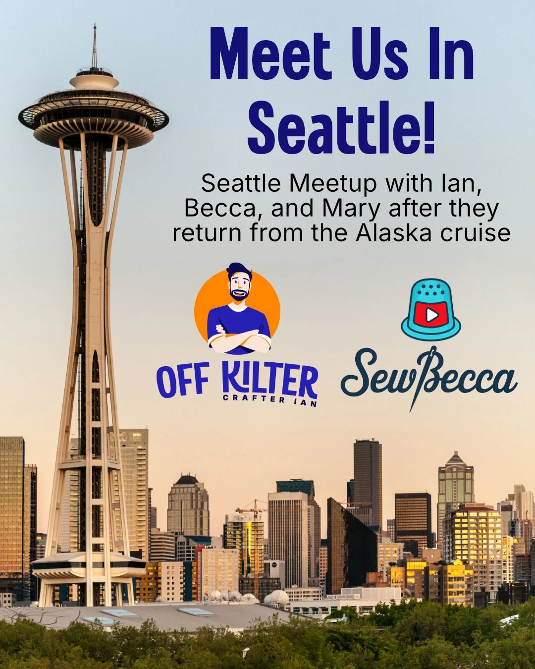 Seattle Meetup With Ian, Becca, and Mary