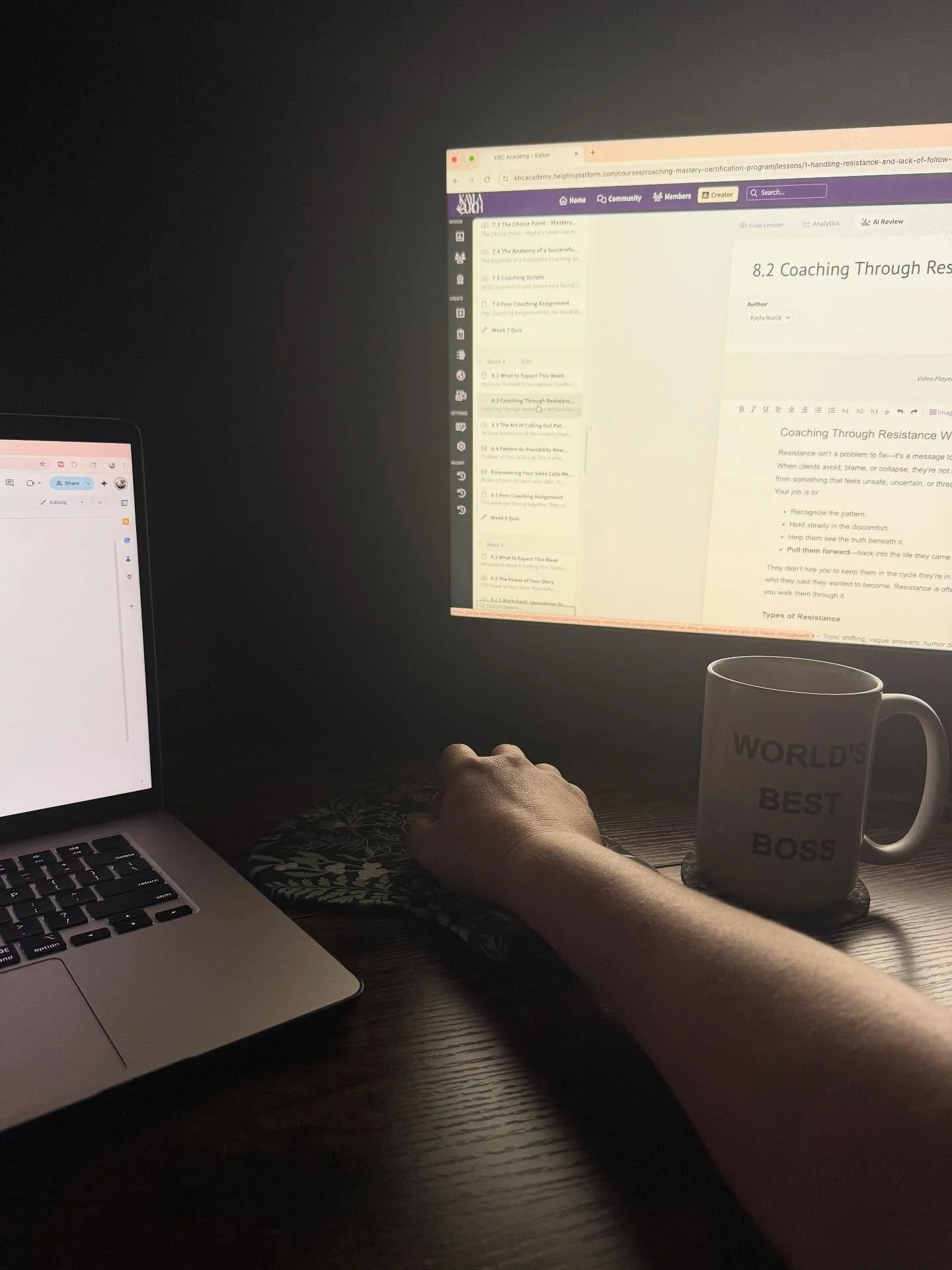 I&rsquo;ve been a little quiet on here&hellip;
because I&rsquo;ve been working on two of the biggest projects of my life.

One of them? An opportunity I never could have dreamed of came knocking on my door. (Legit&mdash;the biggest name in the person