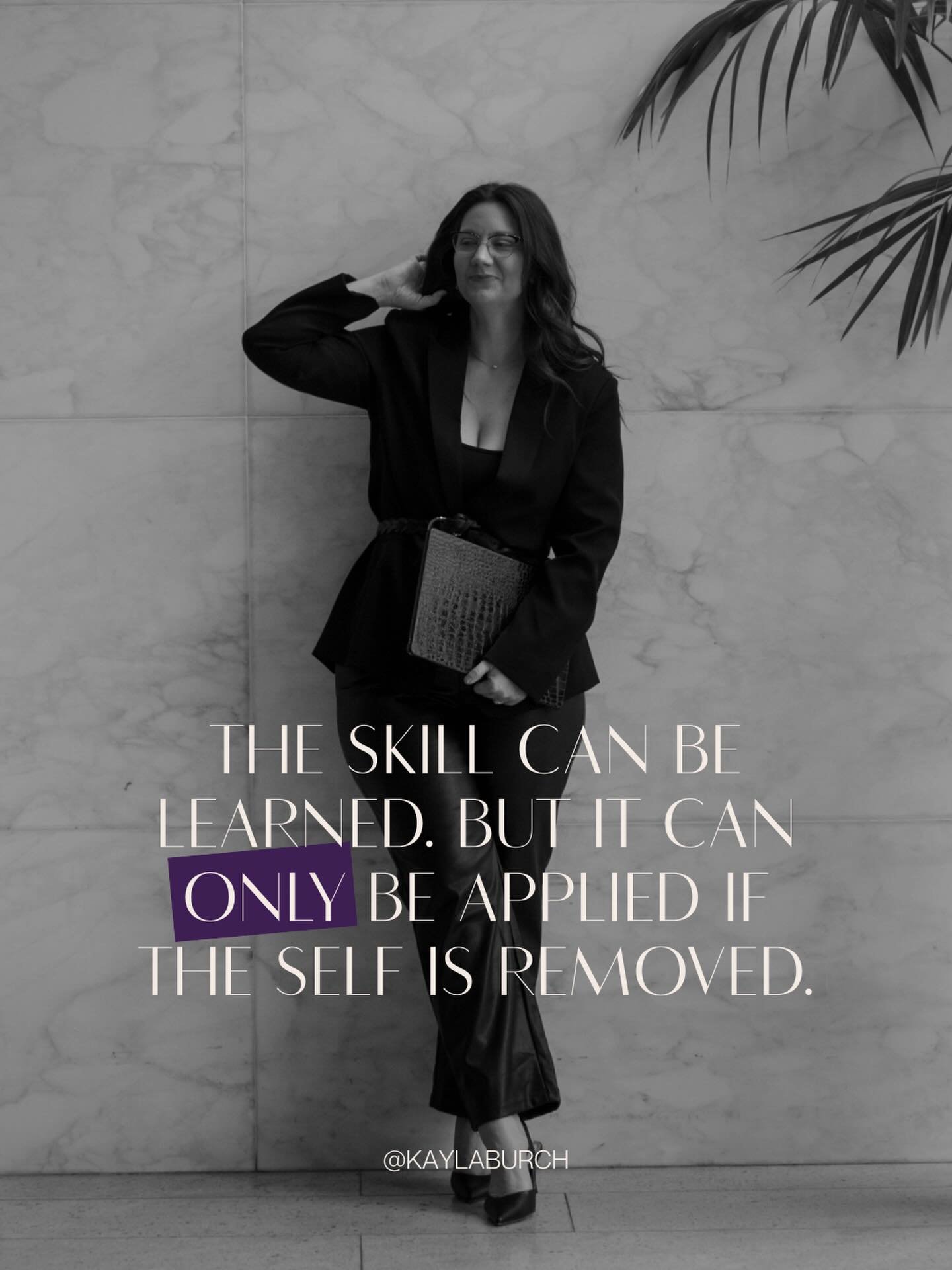 I trained on this last week and I want to say it here because it&rsquo;s the thing I think most coaching programs skip entirely.

You can learn a method. You can learn frameworks and techniques and how to ask the right questions at the right time. Th