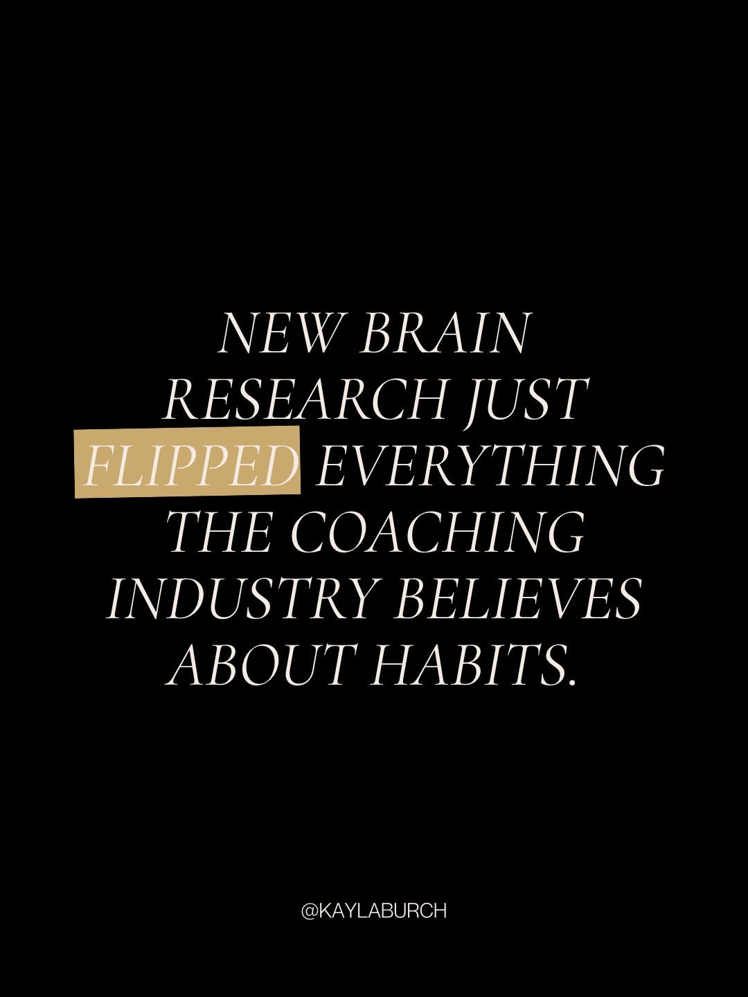 I&rsquo;ve been teaching this for years. Find the payoff. Interrupt the system. Now there&rsquo;s neuroscience backing it up. I&rsquo;m breaking it all down Wednesday. Coaching Edge Weekly. 12pm CST. Comment EDGE.