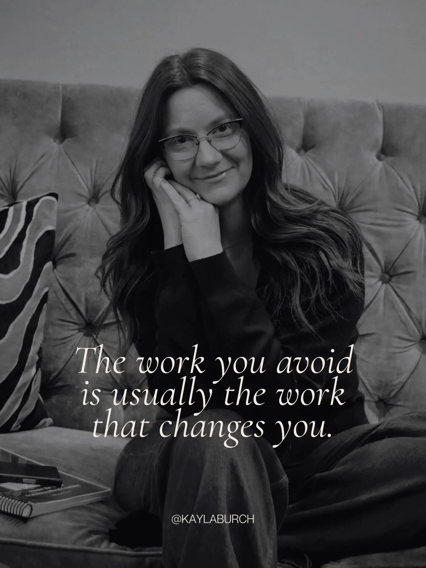Most people aren&rsquo;t stuck because they don&rsquo;t know what to do.

They&rsquo;re stuck because they keep avoiding the thing that would actually move them forward.

The uncomfortable conversation.
The boundary.
The decision.

That&rsquo;s usual