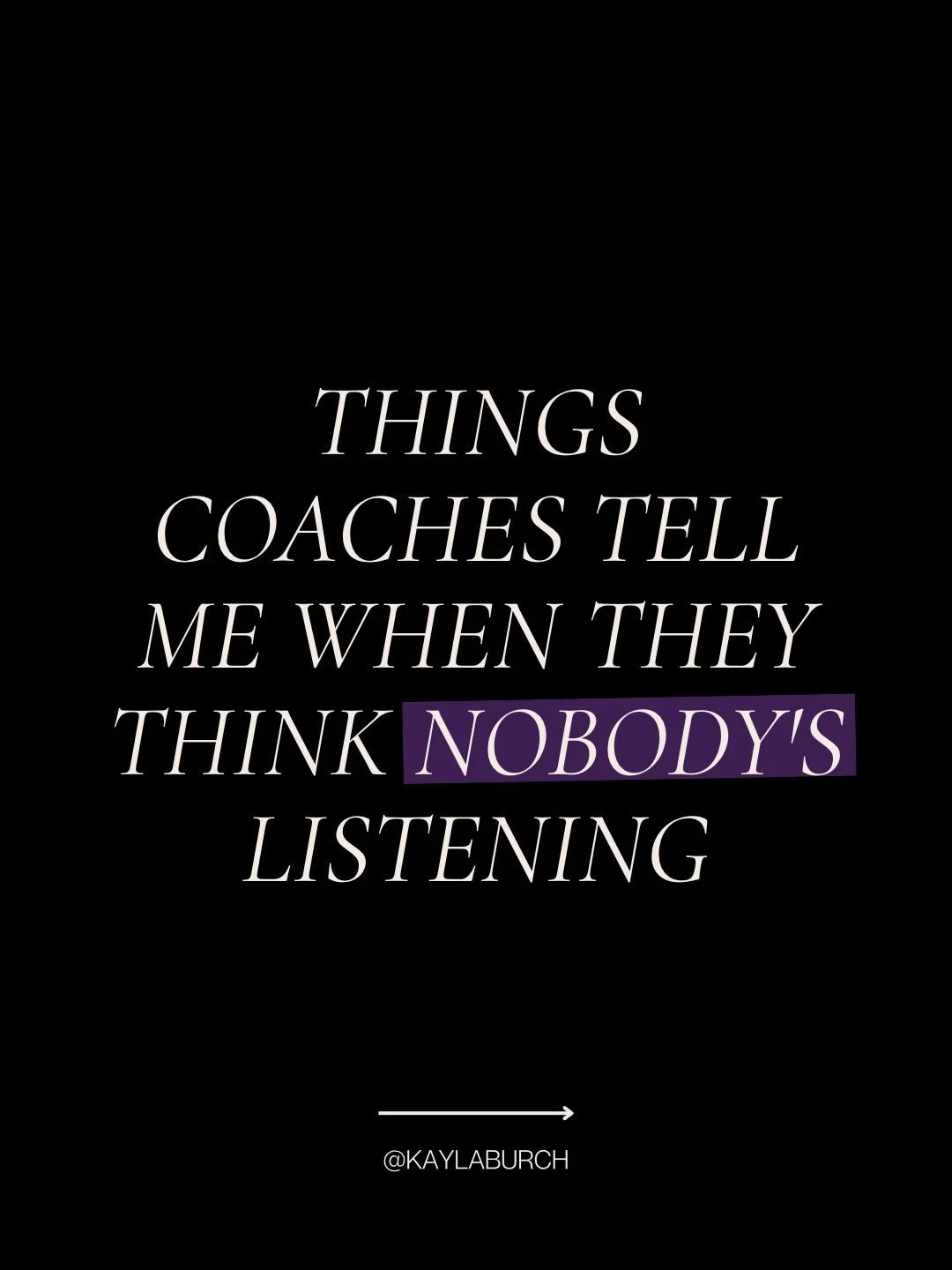 None of these are bad coaches. All of them are honest. And every single one of these is a pattern with a payoff that nobody&rsquo;s asked about yet. That&rsquo;s not a flaw. That&rsquo;s the starting line. Comment METHOD for the free guide on where t