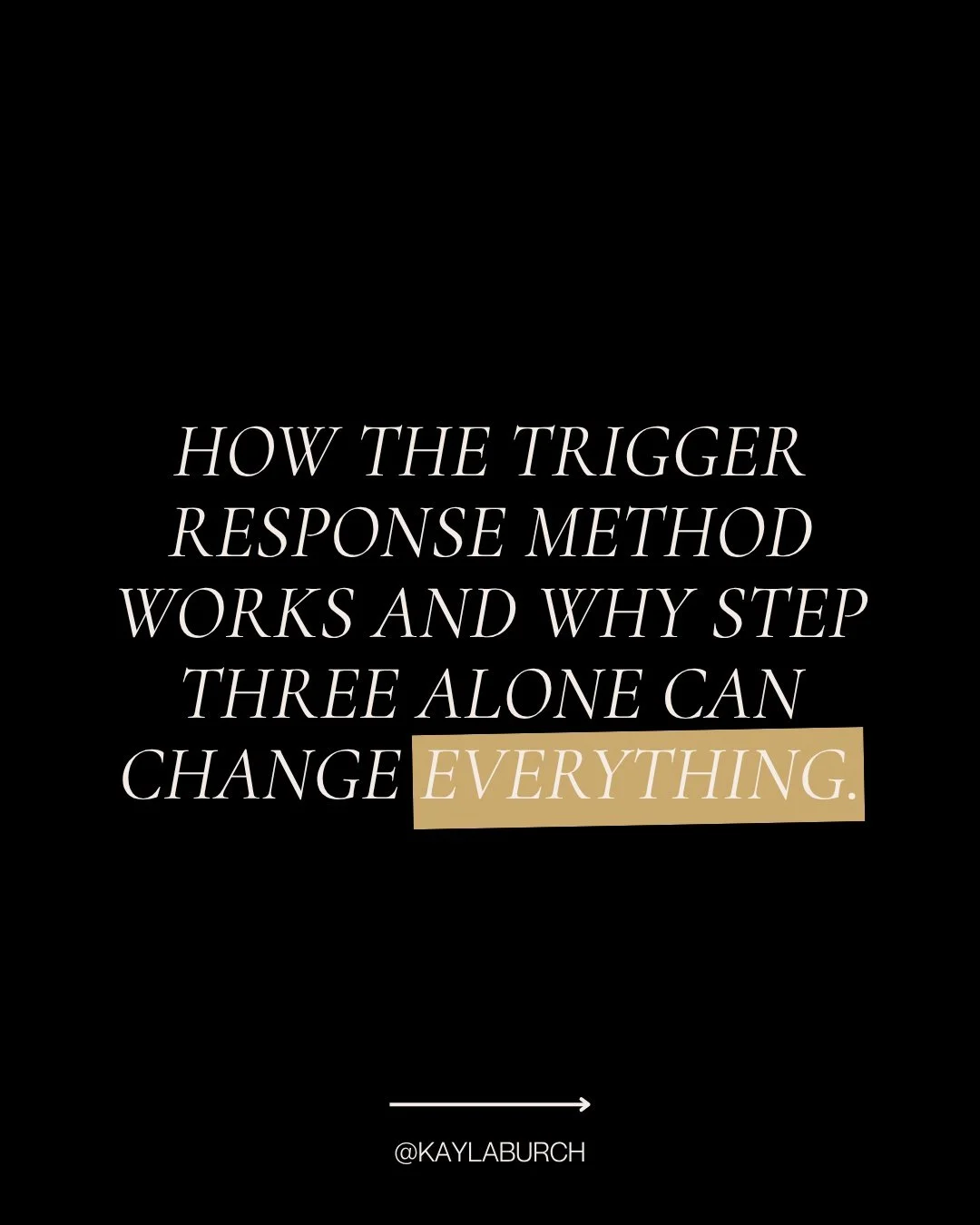 Step three is the one that separates a session that produces insight from a session that produces change. I&rsquo;ve never had a client who wasn&rsquo;t surprised by their own answer to that question. Comment GUIDE.