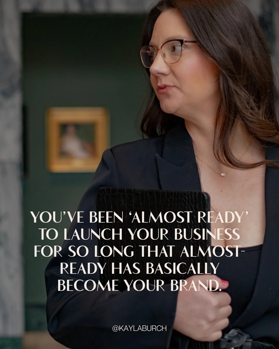 I mean this with full love and zero patience.

Almost-ready is comfortable because as long as it&rsquo;s not out there, it can&rsquo;t not work. The possibility is intact. The dream is safe. Nobody has bought it yet but nobody has not bought it yet e