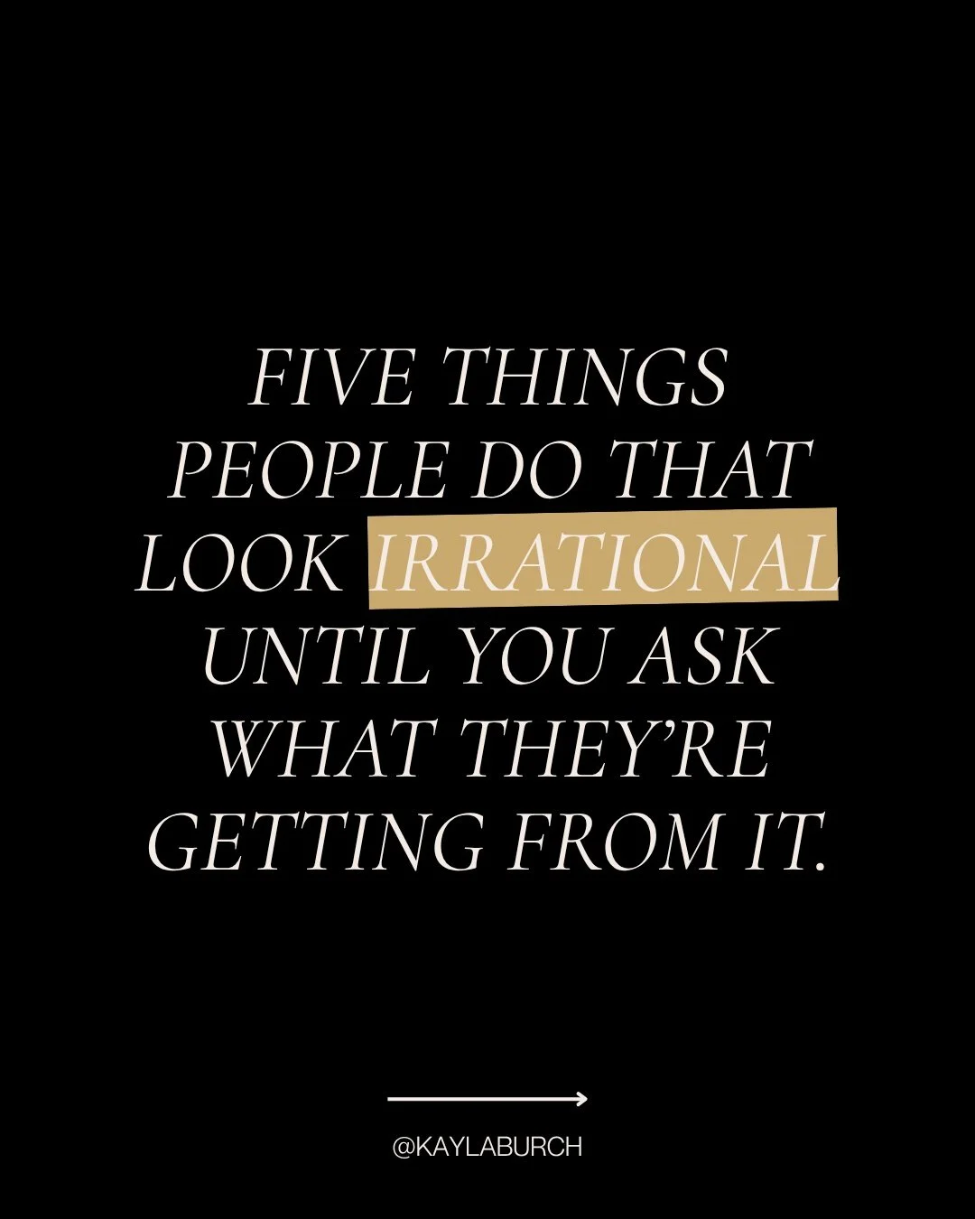 None of this is weakness. It&rsquo;s just an answer to a question nobody asked. Comment GUIDE.
