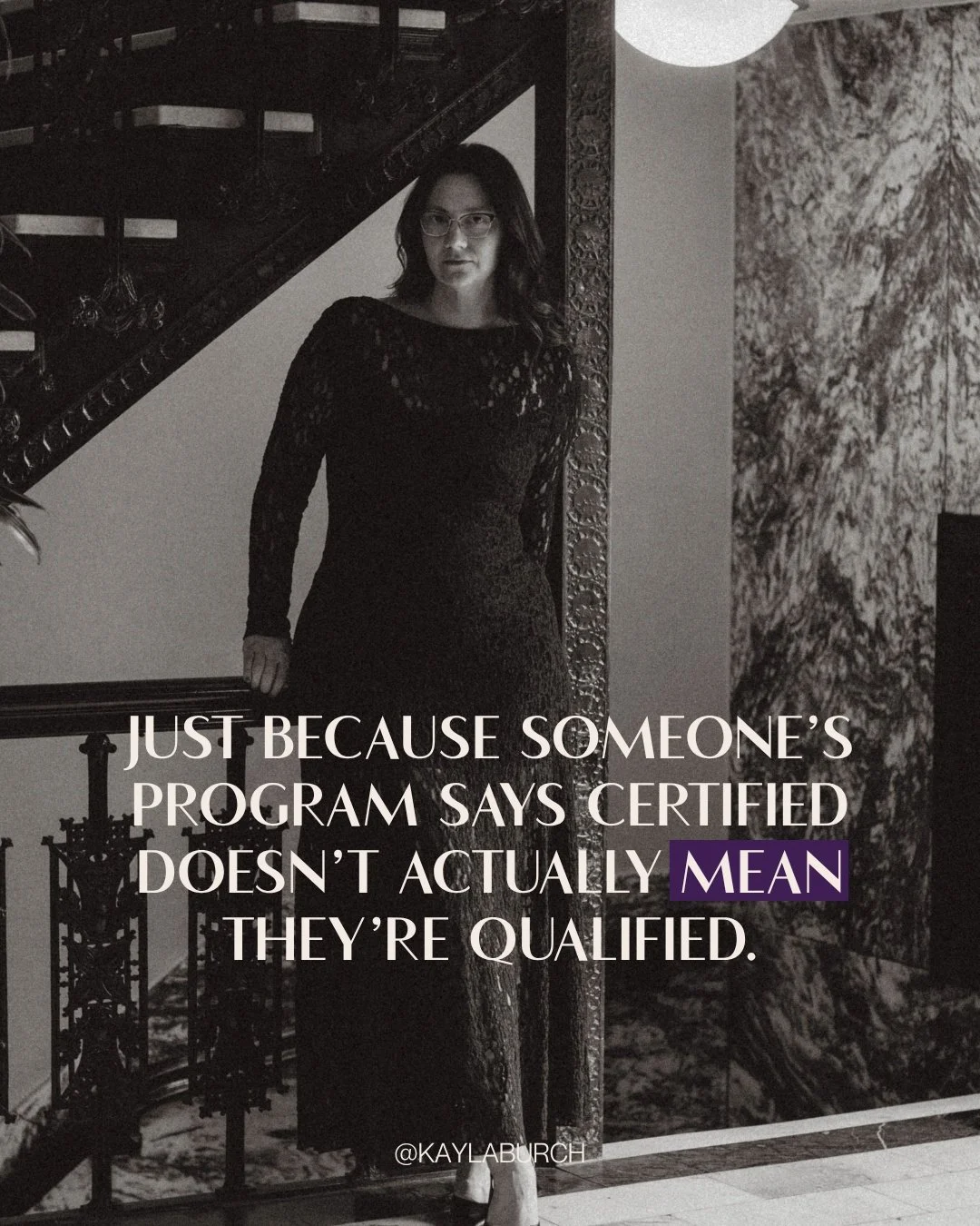 The coaching industry has made it very easy to confuse credentials with competence.

A certification can mean two things. It could mean deep, regulated training that actually gets results, or it could mean a 4-week program someone created with zero o