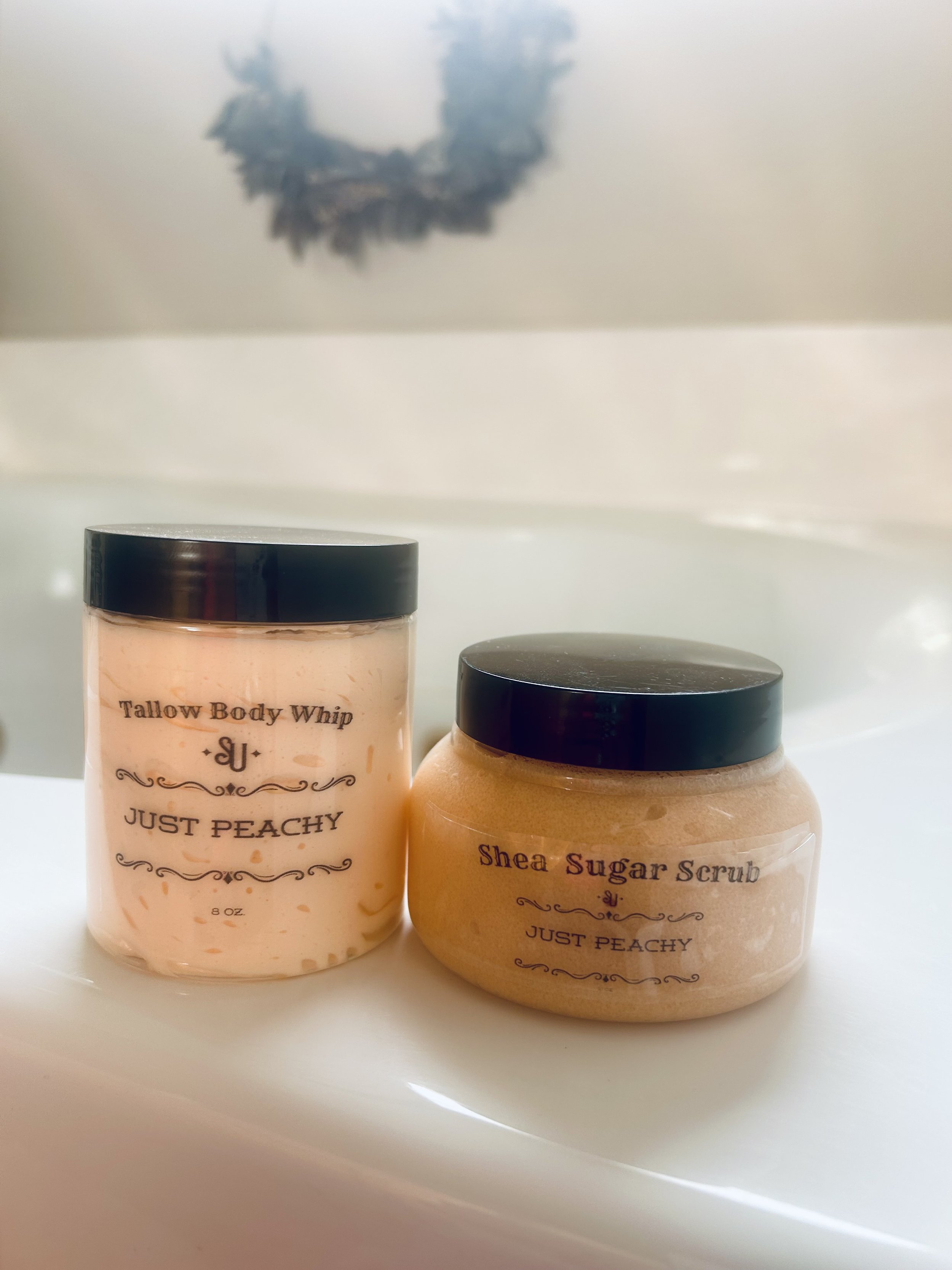 Just Peachy Shea Sugar Scrub