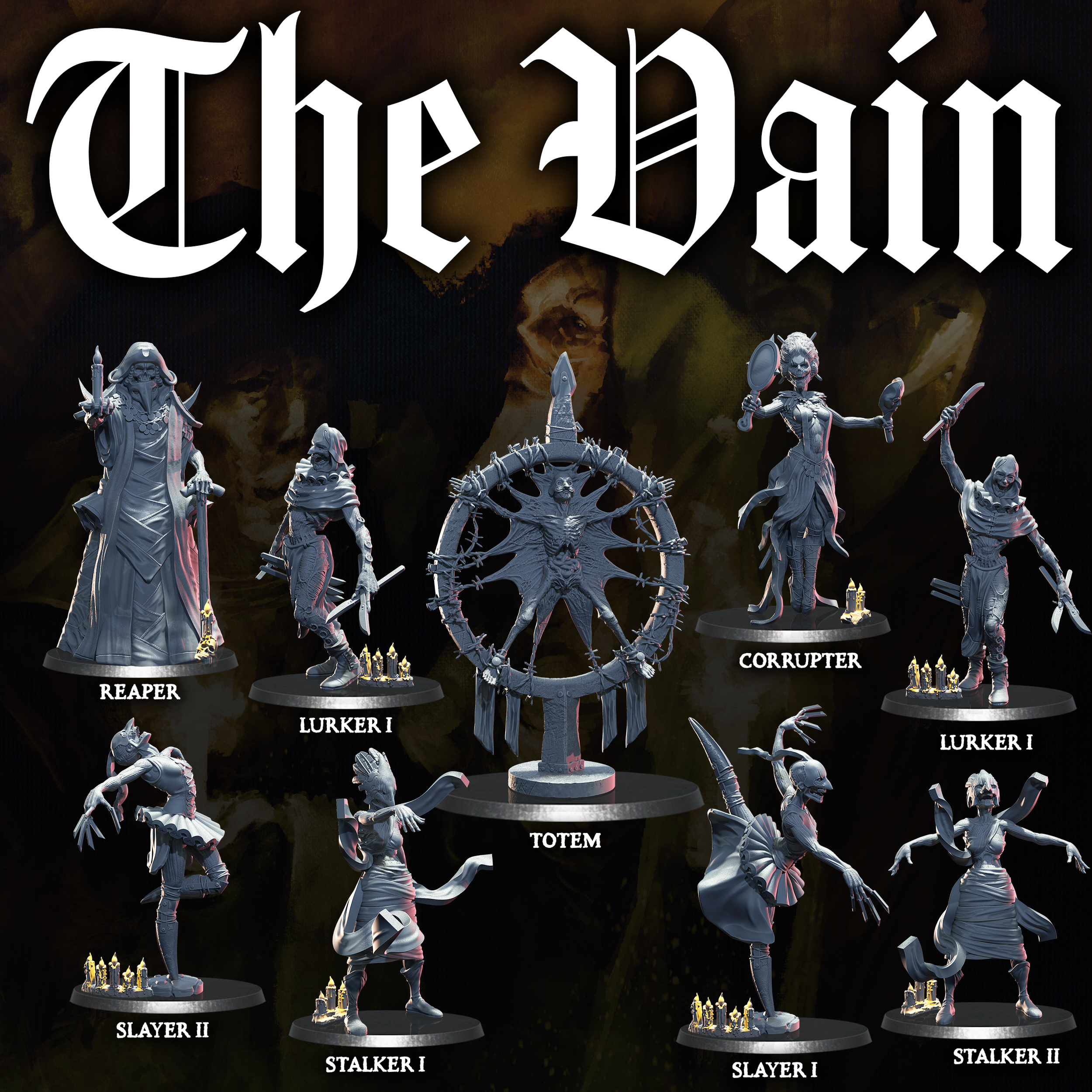 Idols of Torment - The Vain Physical Miniatures