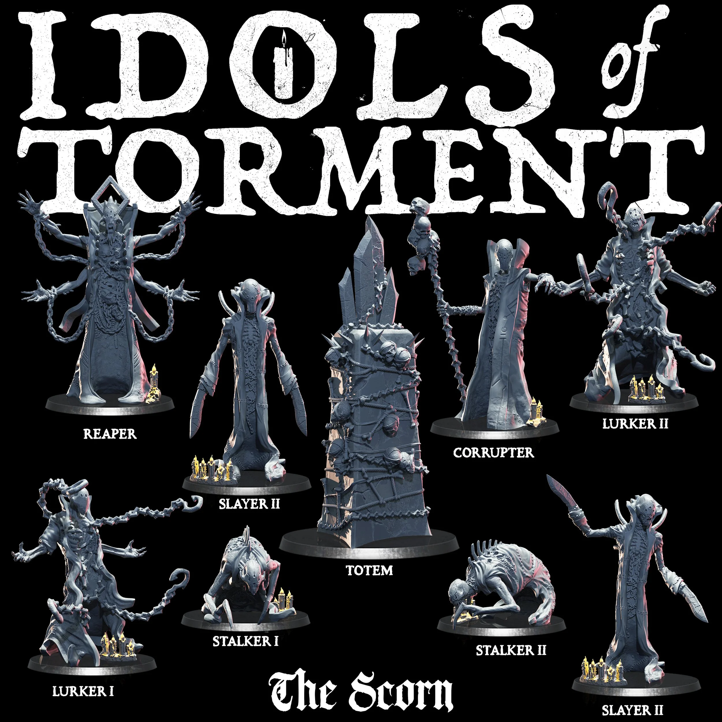 Idols of Torment - The Scorn miniatures