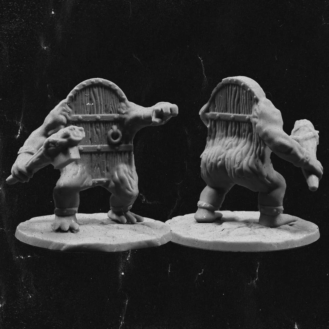 DUNGEON DOOR GUY MINIATURE