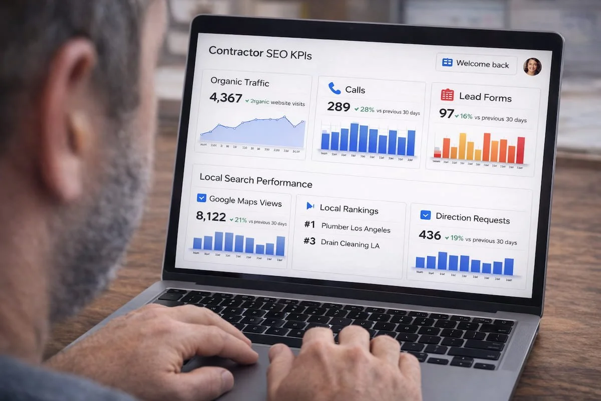 Contractor SEO KPIs