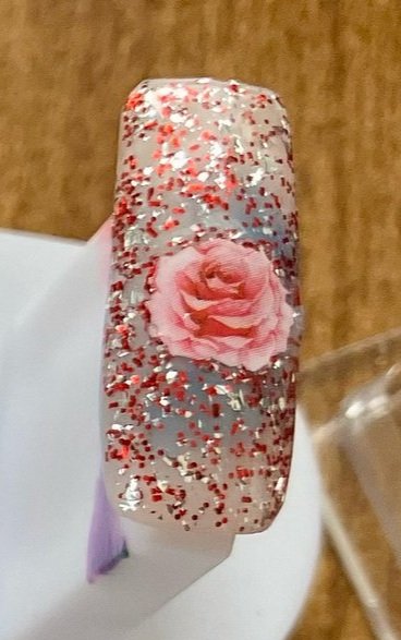 Rose Nail Set